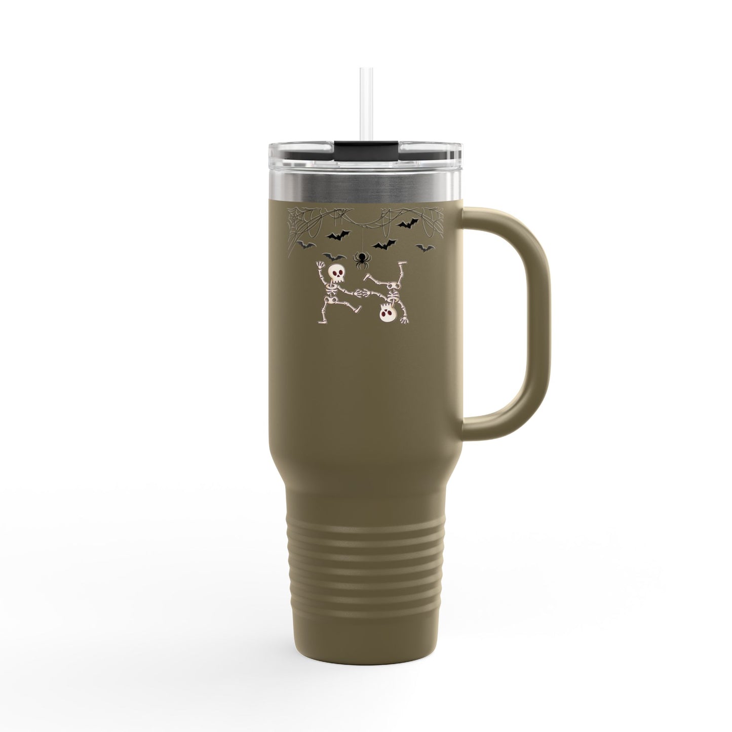 The Skeleton Party Insulated Travel Mug, 40oz