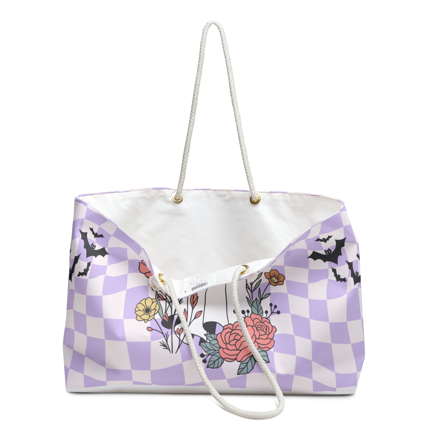 Charming Ghostly Weekend Bag | Perfect for Halloween, Travel, Picnics, Gym, Grocery Shopping