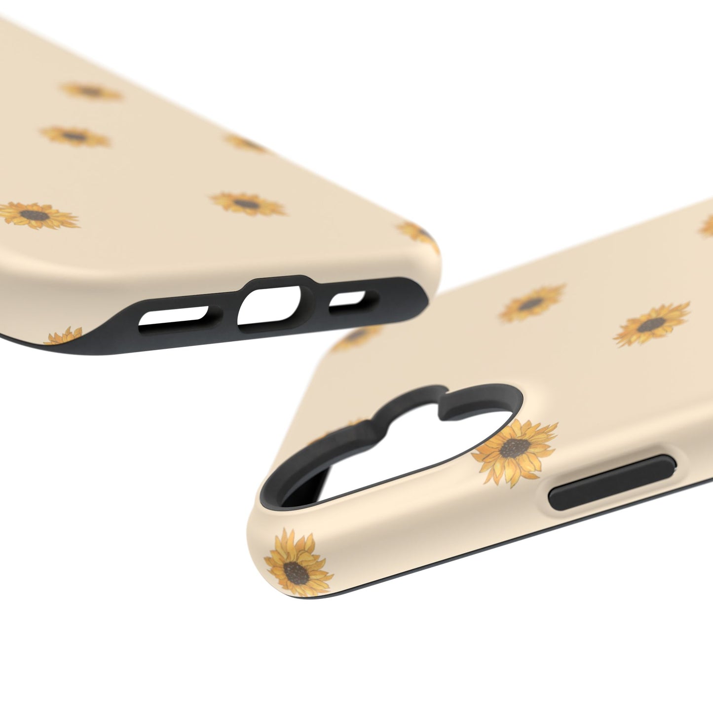 Sunflower Magnetic Tough Cases for Stylish Protection, Floral Phone Cases, Unique Gift for Her, Summer Vibes, Trendy Accessories,