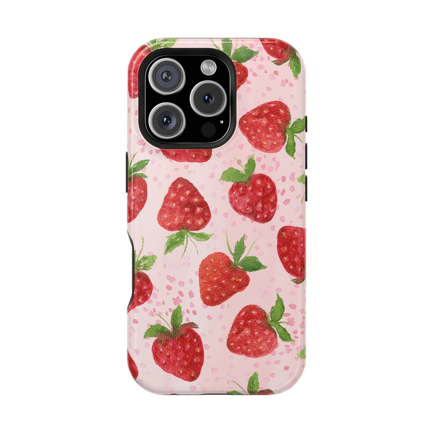 Strawberry Magnetic Phone Case - Durable & Stylish