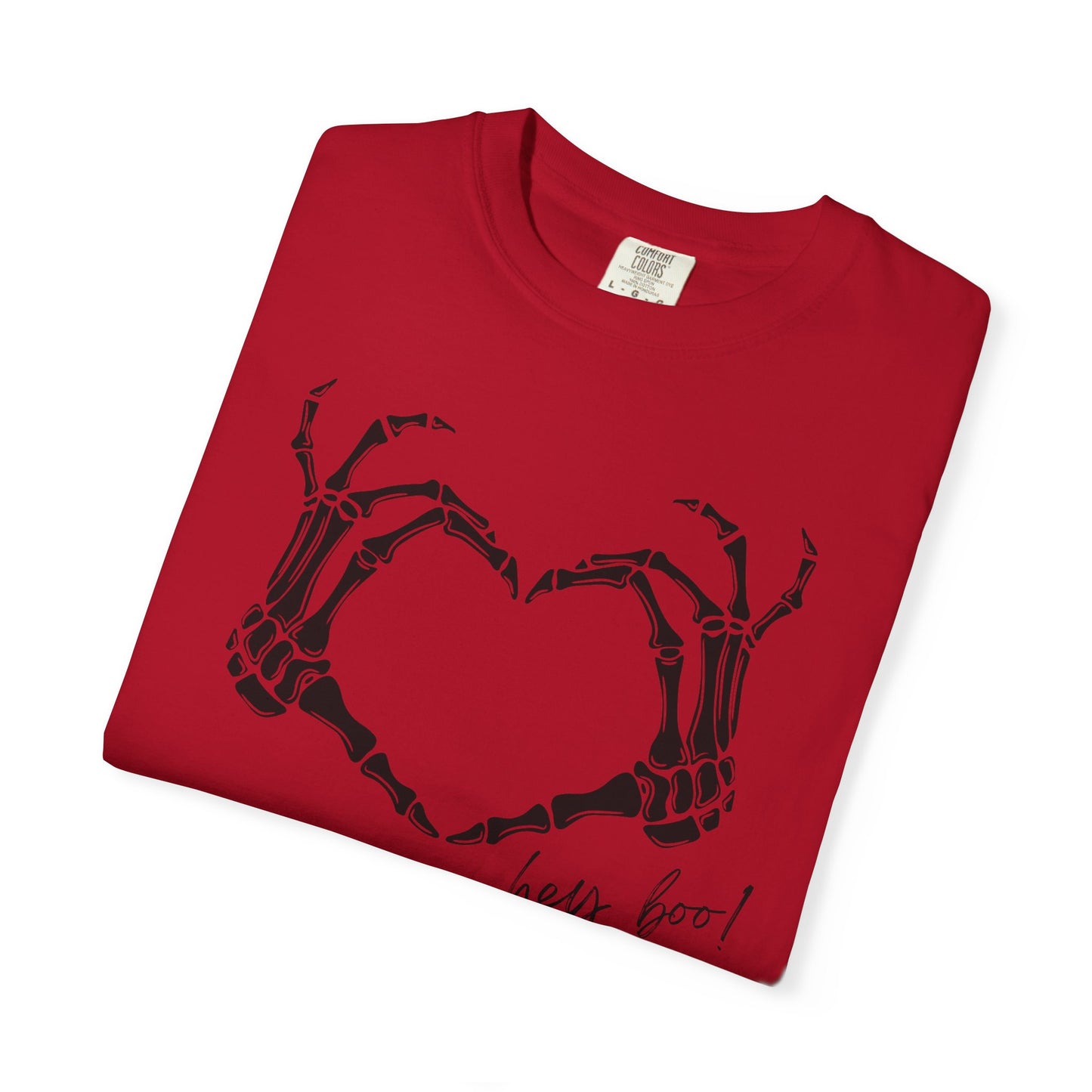 Spooky Skeleton Heart T-Shirt, Halloween Tee, Unisex Shirt, Gothic Fashion, Party Outfit, Casual Wear