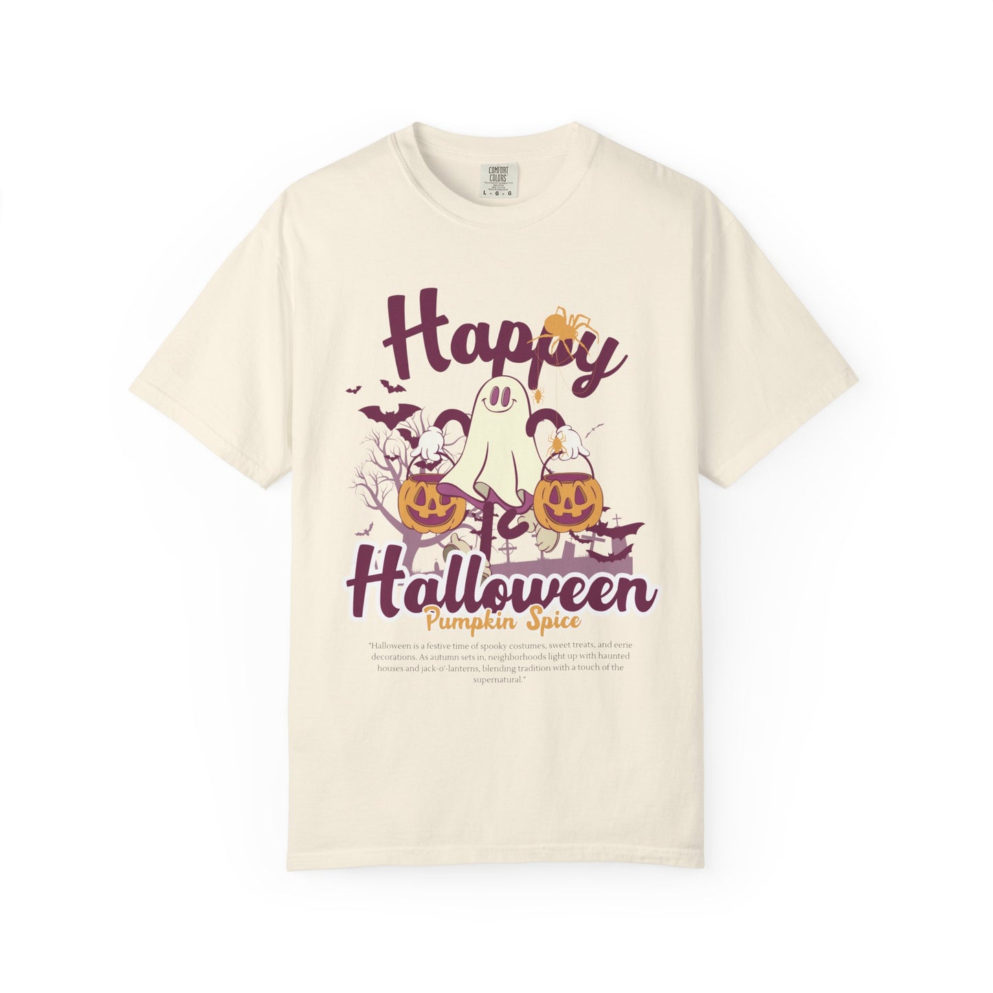 Halloween Themed Unisex T-Shirt, Perfect for Fall Celebrations, Trick-or-Treat, Halloween Party Wear, Cozy Autumn Vibes, Gift Idea