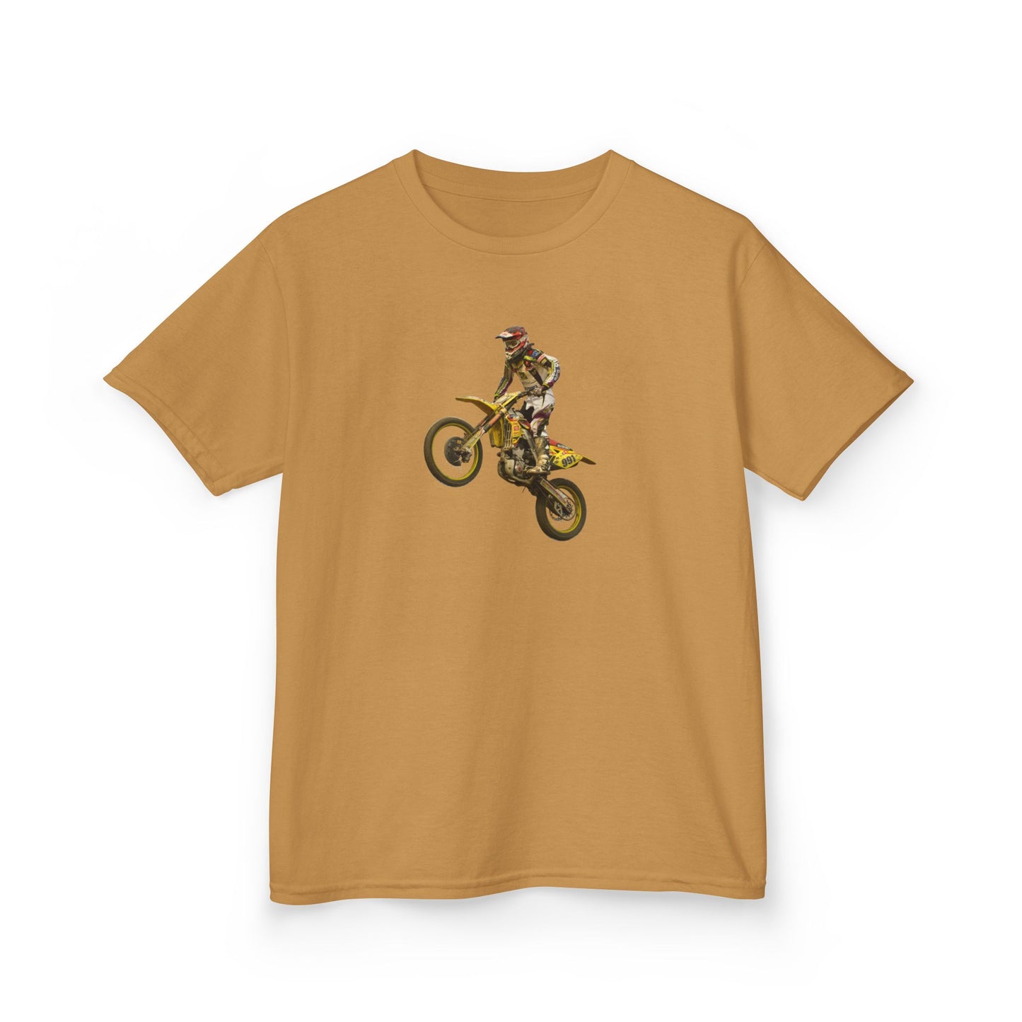 Kids Motocross T-Shirt - Fun Active Wear for Young Riders, Great for Birthdays, Christmas Gifts, Sports Events, Everyday Use