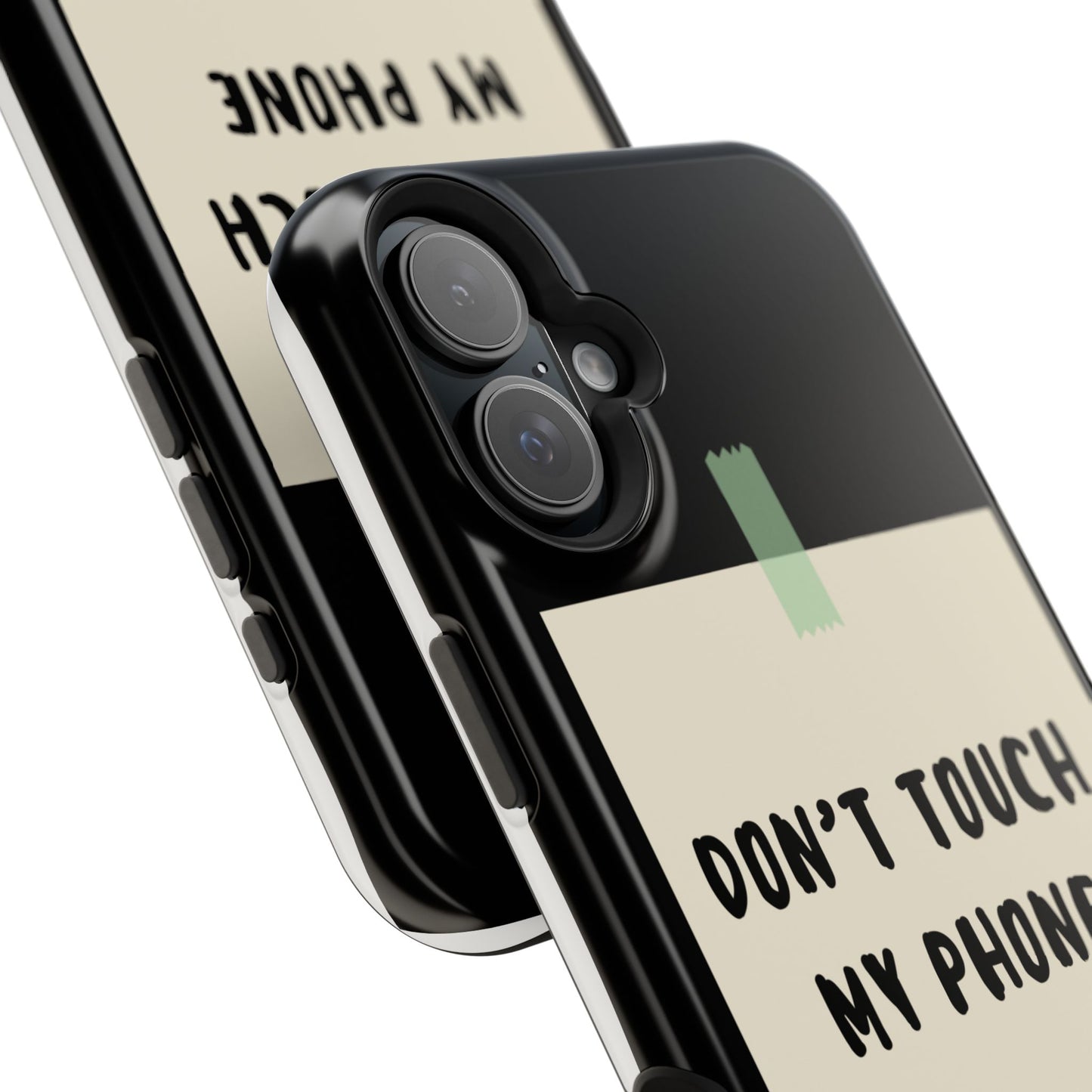 Funny Phone Case - Don't Touch My Phone Magnetic Tough Case