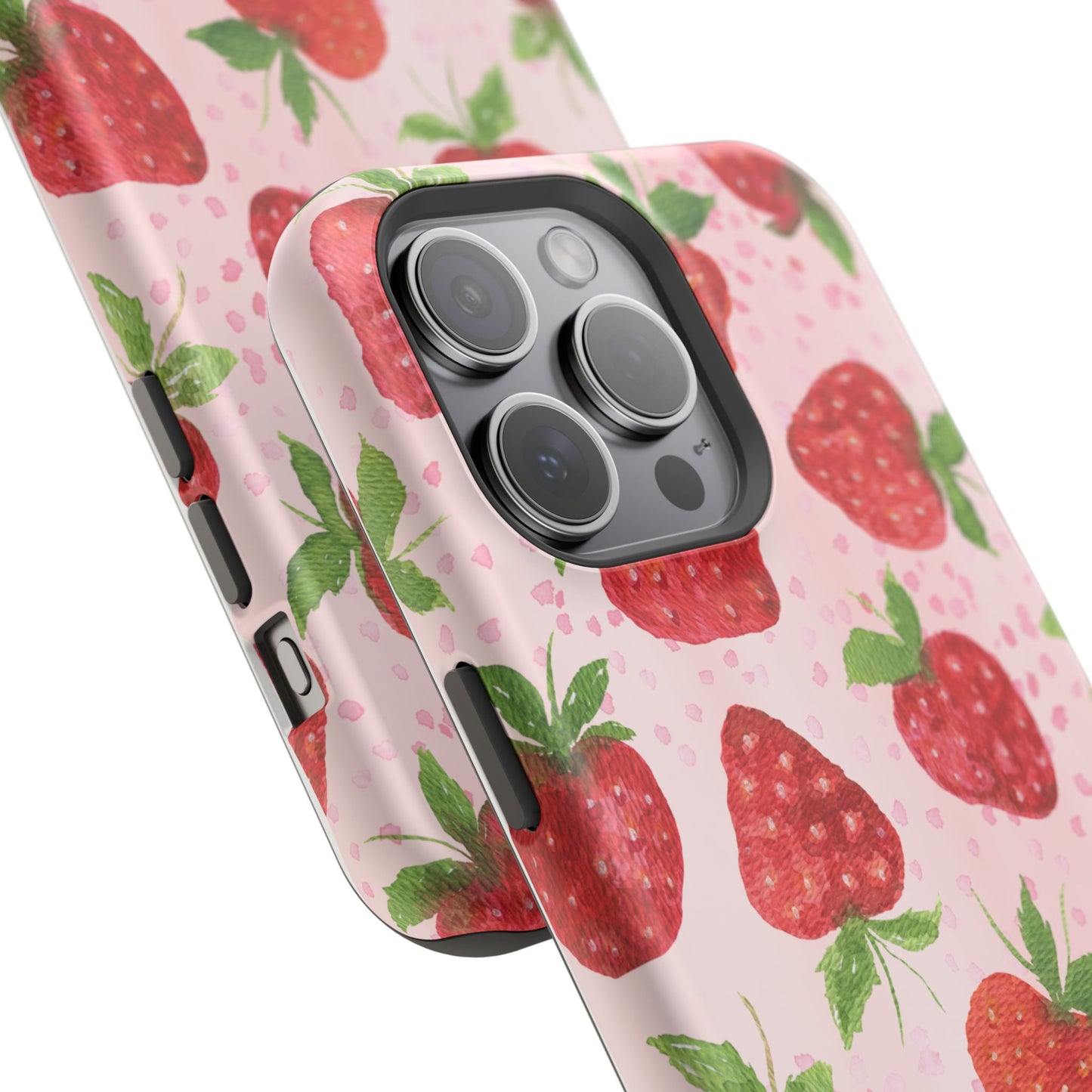 Strawberry Magnetic Phone Case - Durable & Stylish
