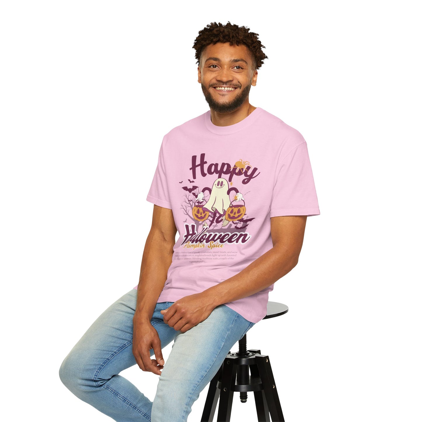 Halloween Themed Unisex T-Shirt, Perfect for Fall Celebrations, Trick-or-Treat, Halloween Party Wear, Cozy Autumn Vibes, Gift Idea
