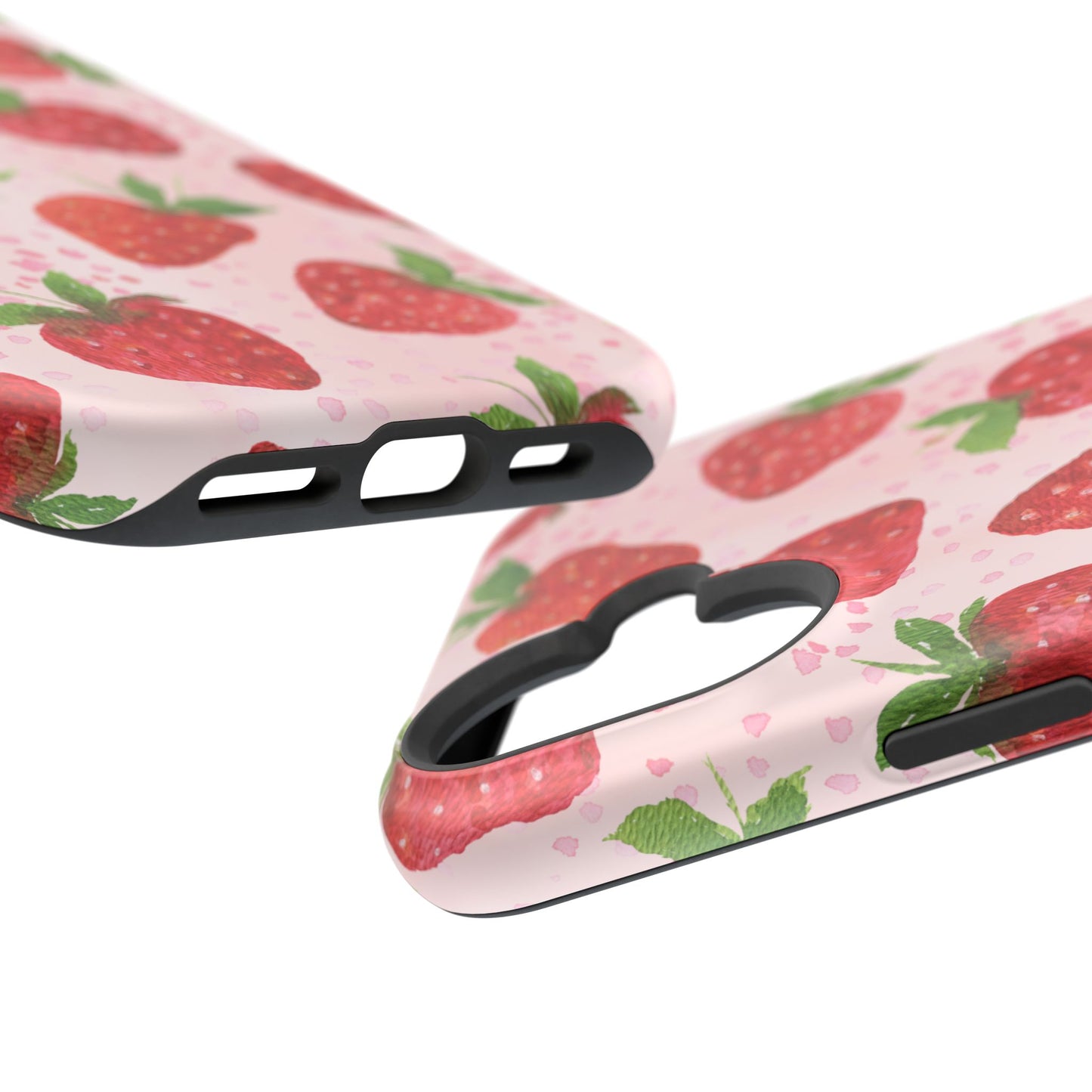 Strawberry Magnetic Phone Case - Durable & Stylish