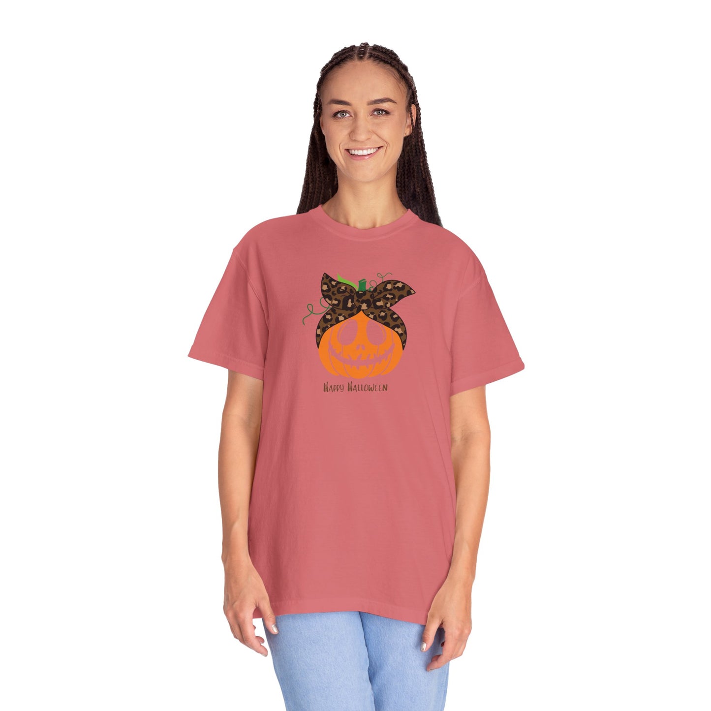 Happy Halloween Pumpkin T-Shirt, Fall Fashion Tee, Unisex Graphic Tee, Casual Halloween Apparel, Spooky Season Shirt, Halloween Gift