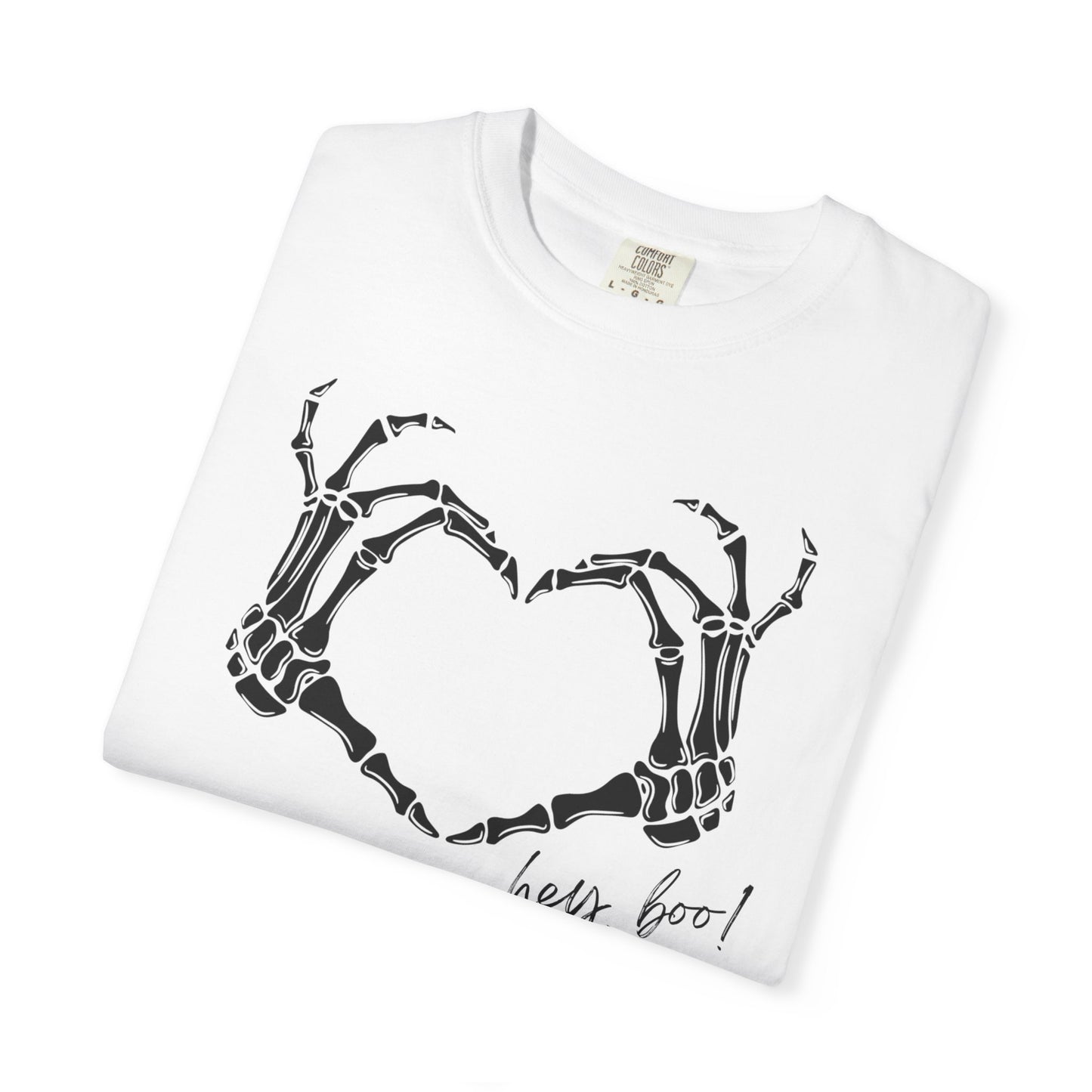 Spooky Skeleton Heart T-Shirt, Halloween Tee, Unisex Shirt, Gothic Fashion, Party Outfit, Casual Wear