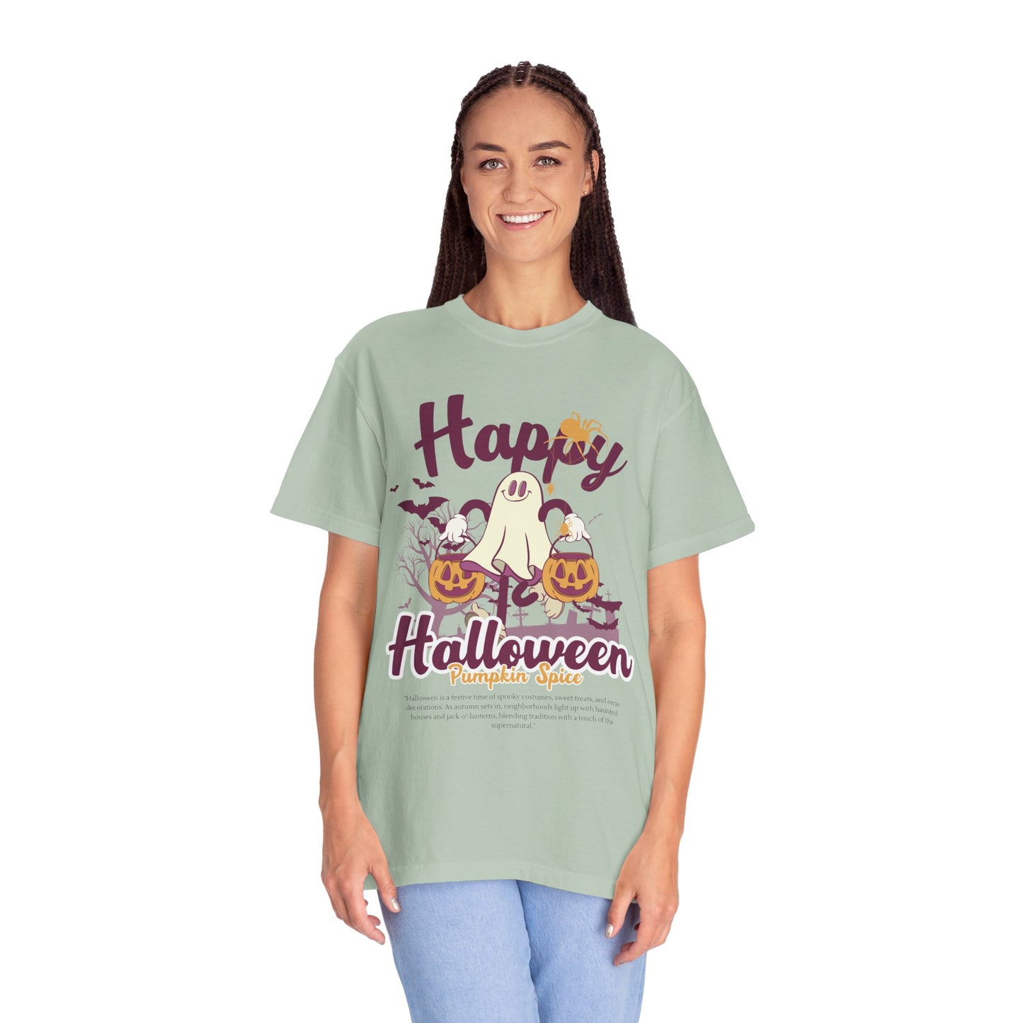 Halloween Themed Unisex T-Shirt, Perfect for Fall Celebrations, Trick-or-Treat, Halloween Party Wear, Cozy Autumn Vibes, Gift Idea