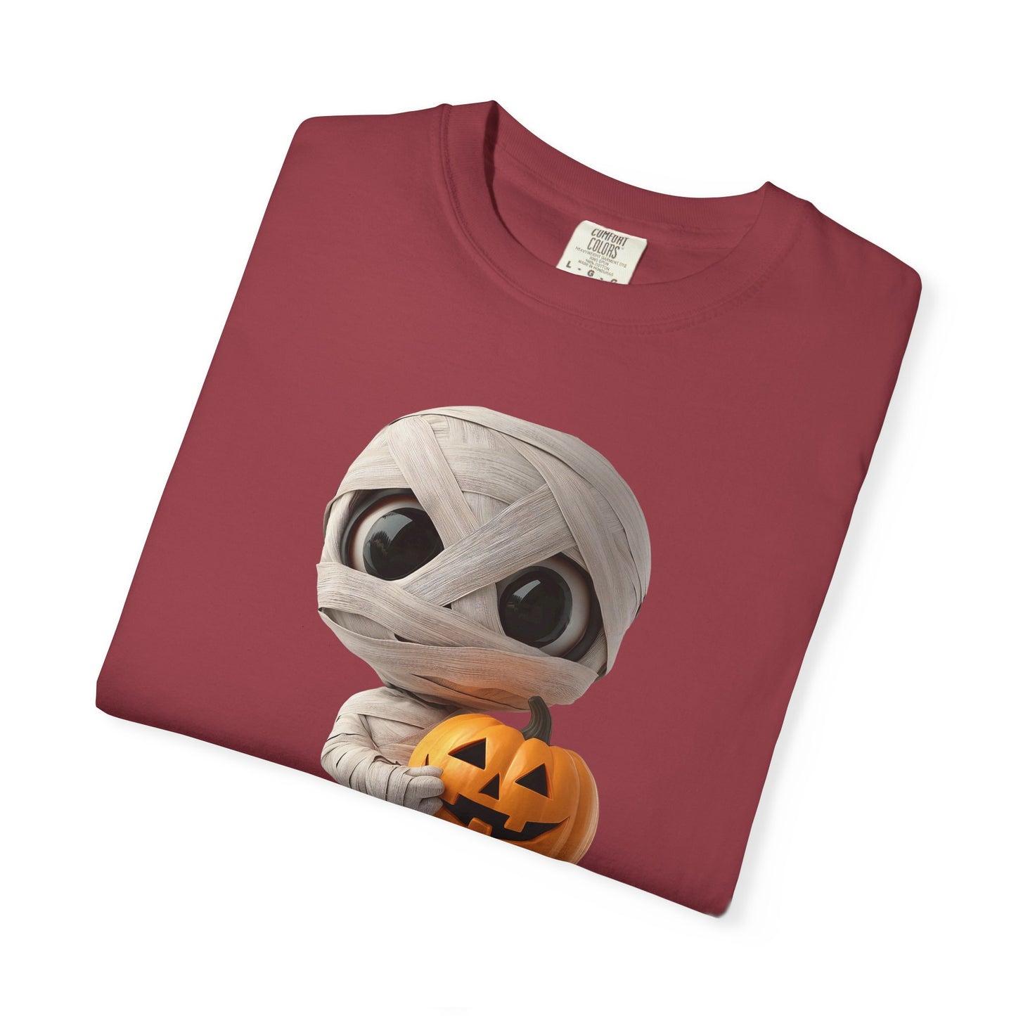 Halloween Mummy Pumpkin T-Shirt, Unisex Graphic Tee, Spooky Season Apparel, Halloween Costume Top, Fall Festival Shirt