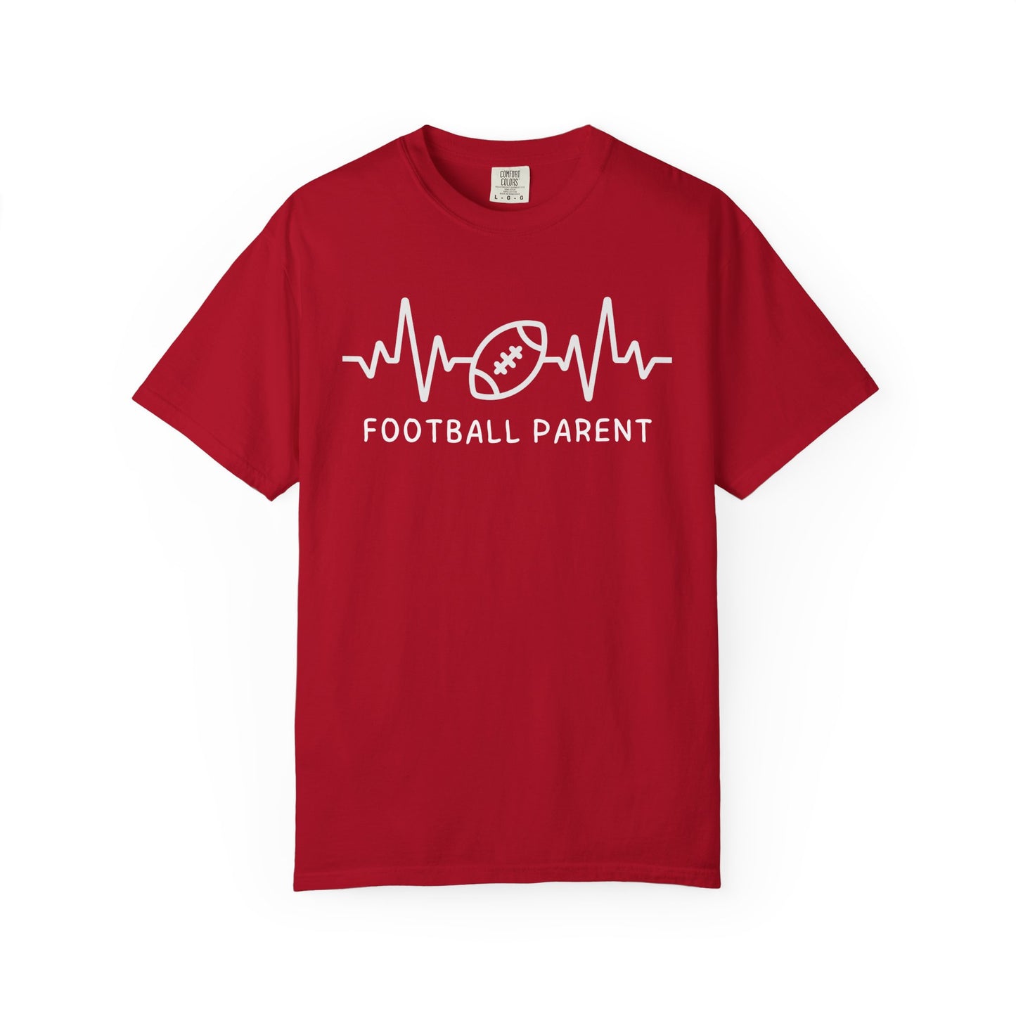 Football Parent T-Shirt - Unisex Garment-Dyed Tee, Perfect for Game Day, Father's Day, Family Gatherings, Sports Fans, Casual Wear
