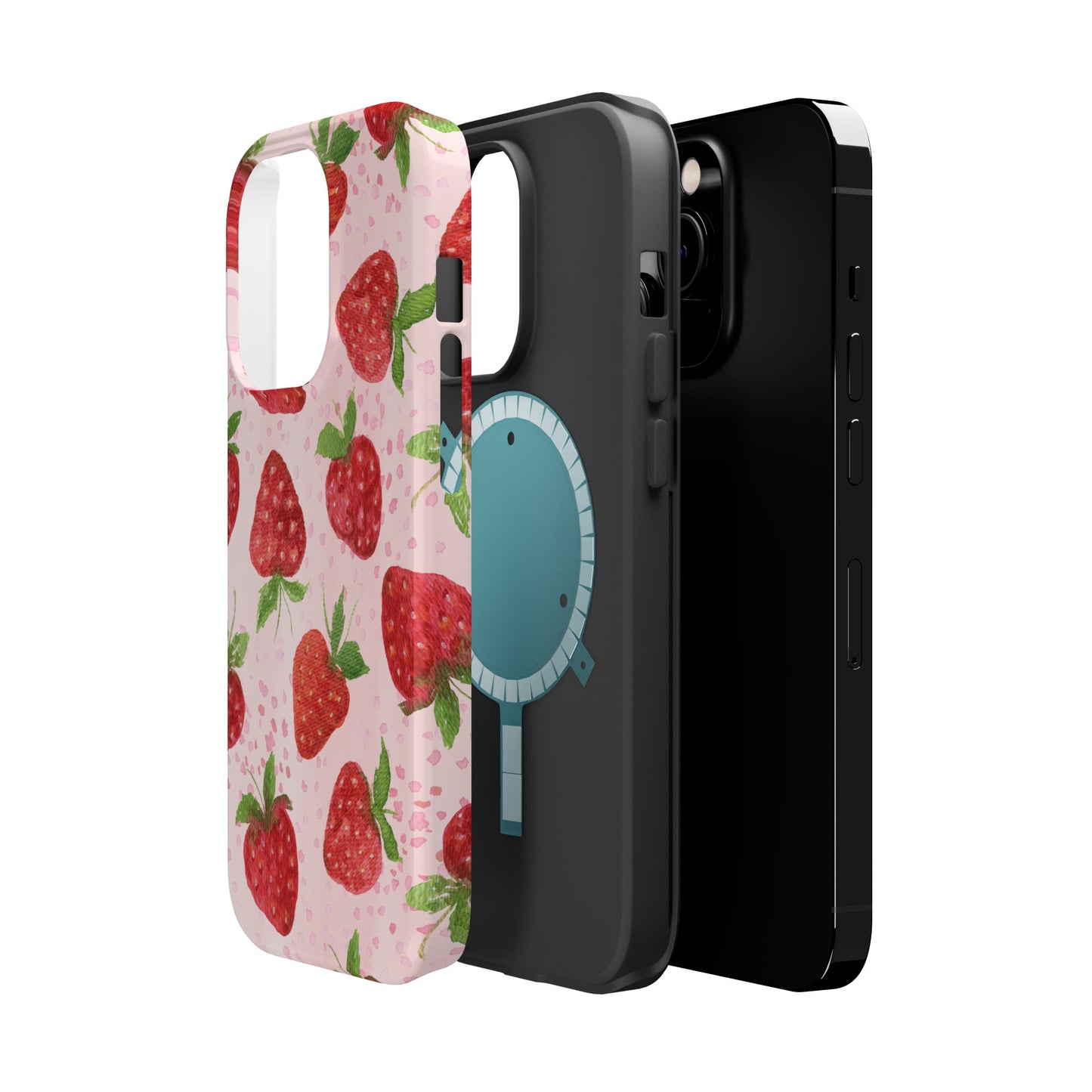 Strawberry Magnetic Phone Case - Durable & Stylish