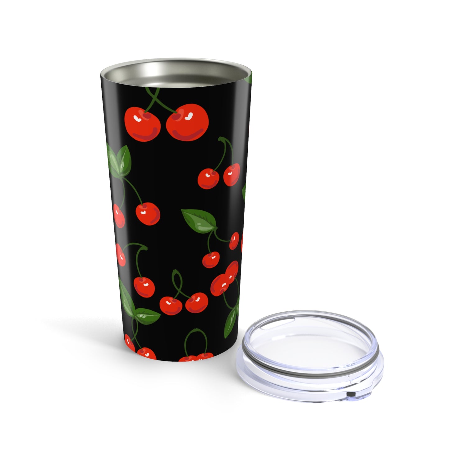 Charming Cherry Blossom Tumbler, 20oz Beverage Container, Gift for Her, Summer Drinkware, Cute Kitchen Decor, Travel Mug