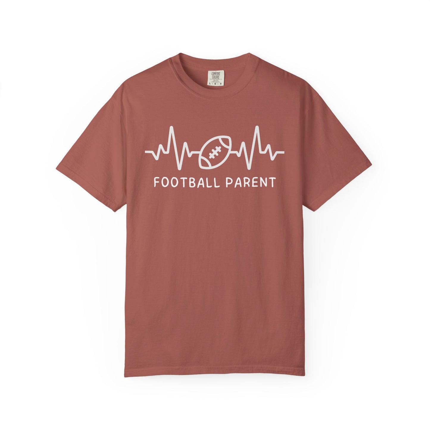 Football Parent T-Shirt - Unisex Garment-Dyed Tee, Perfect for Game Day, Father's Day, Family Gatherings, Sports Fans, Casual Wear