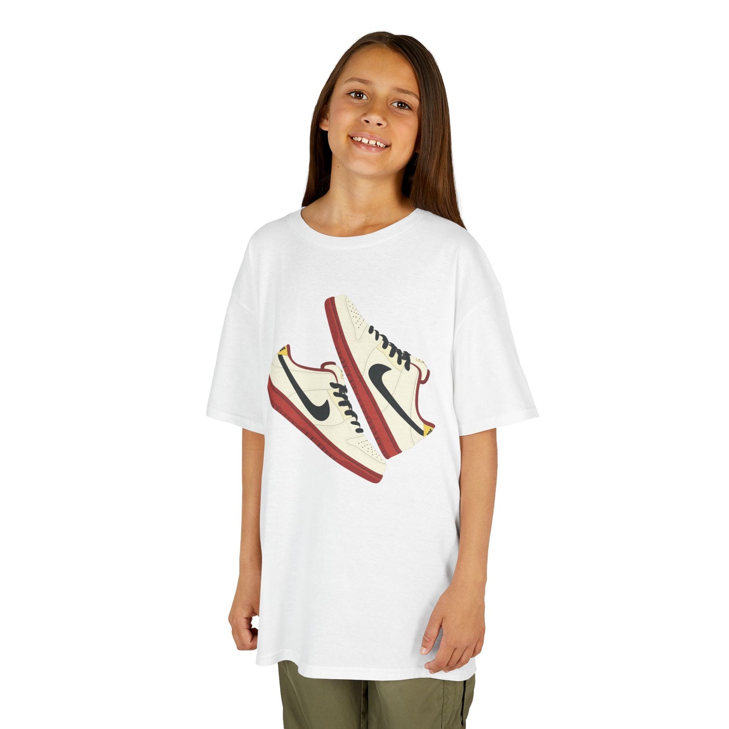 Cool Kids Sneaker Tee - Fun Graphic Tee for Young Trendsetters, Perfect for Birthdays, Playdates, Sports, Casual Wear, Gift for Kids