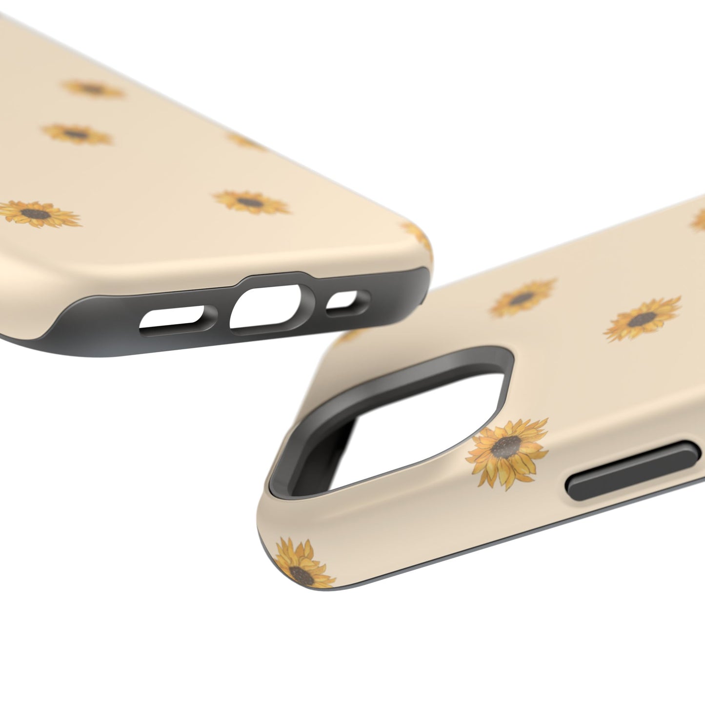 Sunflower Magnetic Tough Cases for Stylish Protection, Floral Phone Cases, Unique Gift for Her, Summer Vibes, Trendy Accessories,