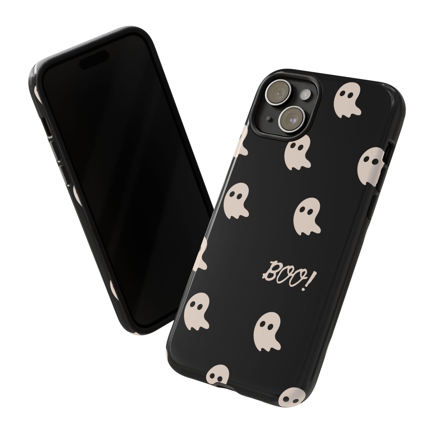 Ghost Pattern Phone Case - Halloween Accessory, Spooky Decor, Gift Idea, Cute Ghosts, Fun Case for All Ages