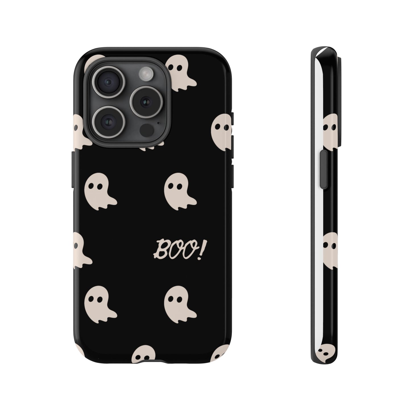 Ghost Pattern Phone Case - Halloween Accessory, Spooky Decor, Gift Idea, Cute Ghosts, Fun Case for All Ages