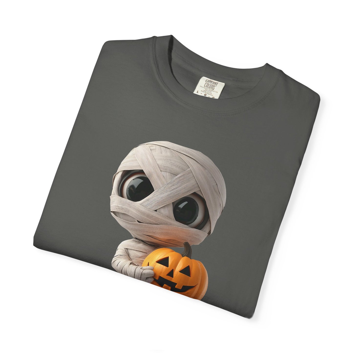 Halloween Mummy Pumpkin T-Shirt, Unisex Graphic Tee, Spooky Season Apparel, Halloween Costume Top, Fall Festival Shirt