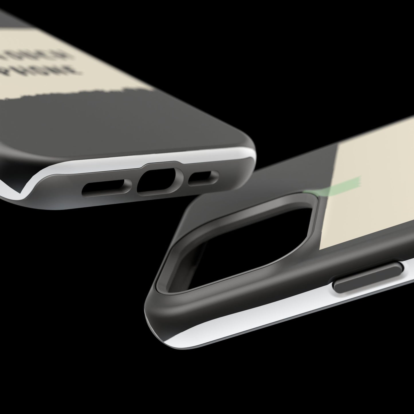 Funny Phone Case - Don't Touch My Phone Magnetic Tough Case