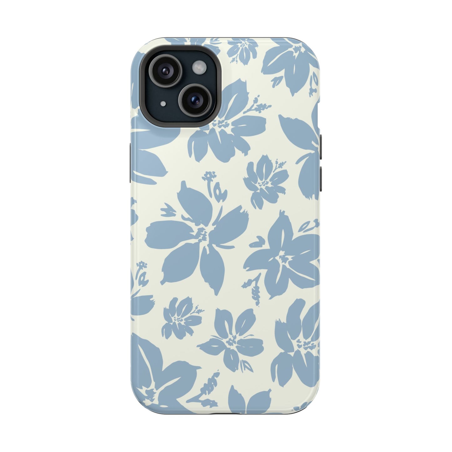 Floral Magnetic Tough Case - Stylish Protection for Your Phone