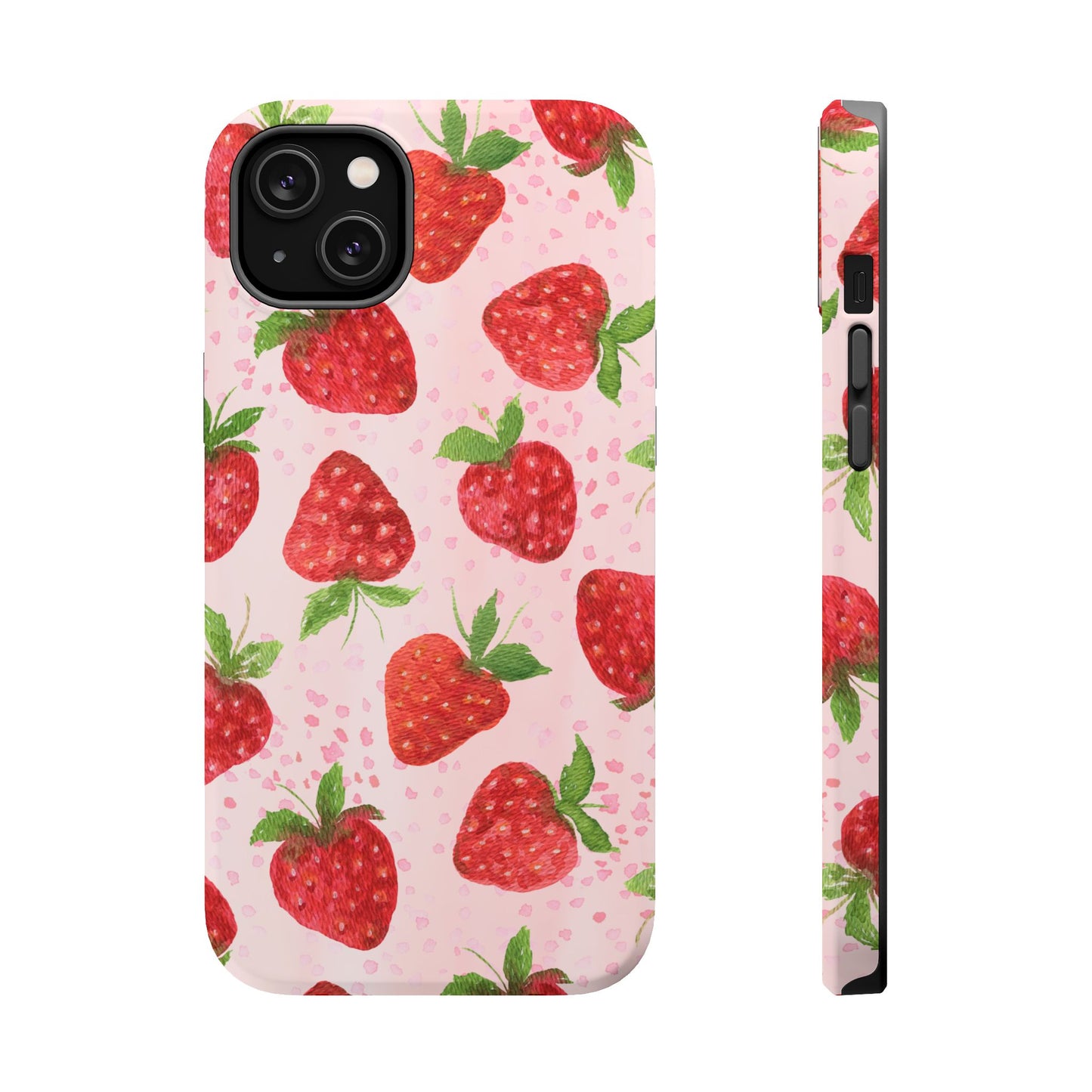 Strawberry Magnetic Phone Case - Durable & Stylish