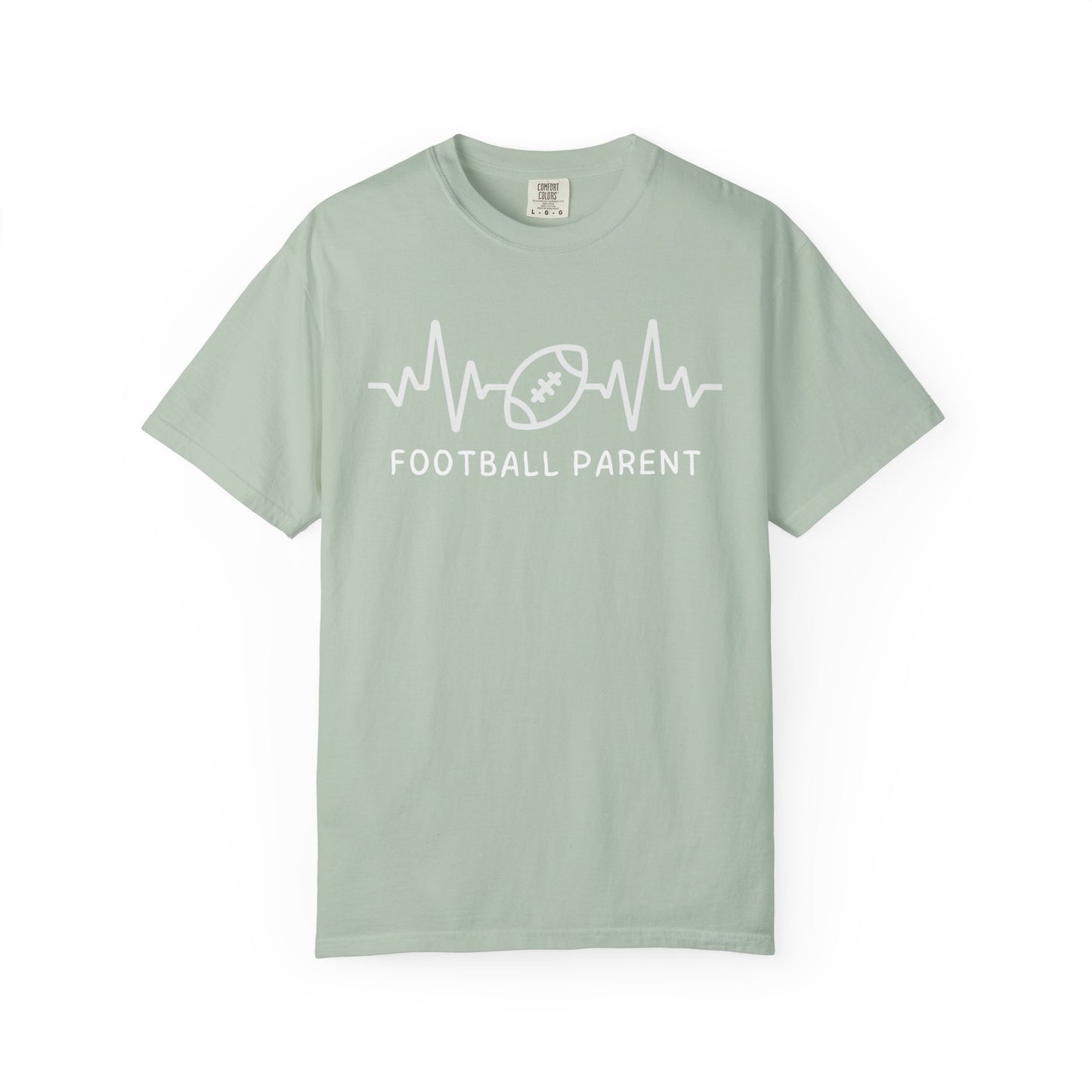 Football Parent T-Shirt - Unisex Garment-Dyed Tee, Perfect for Game Day, Father's Day, Family Gatherings, Sports Fans, Casual Wear