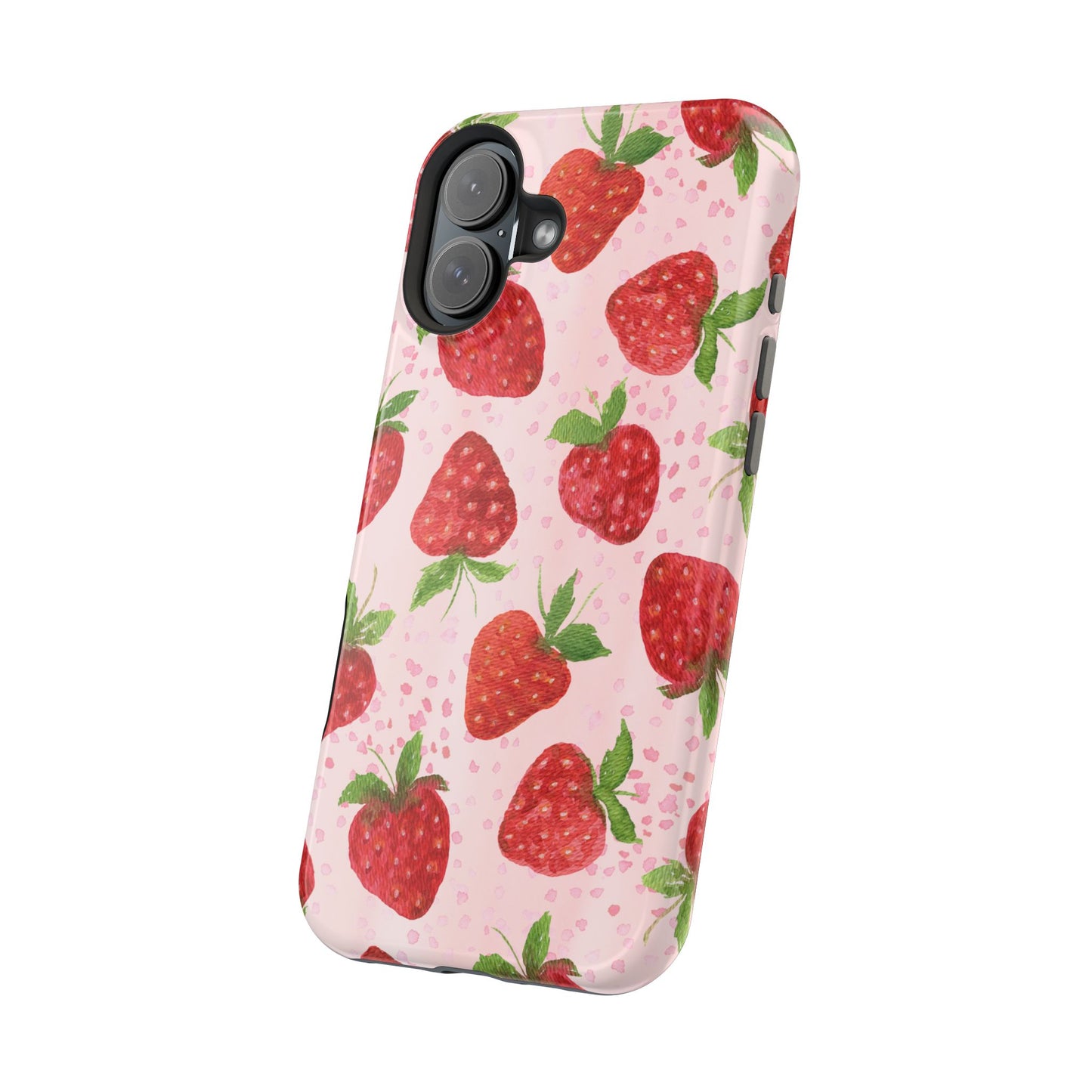 Strawberry Magnetic Phone Case - Durable & Stylish