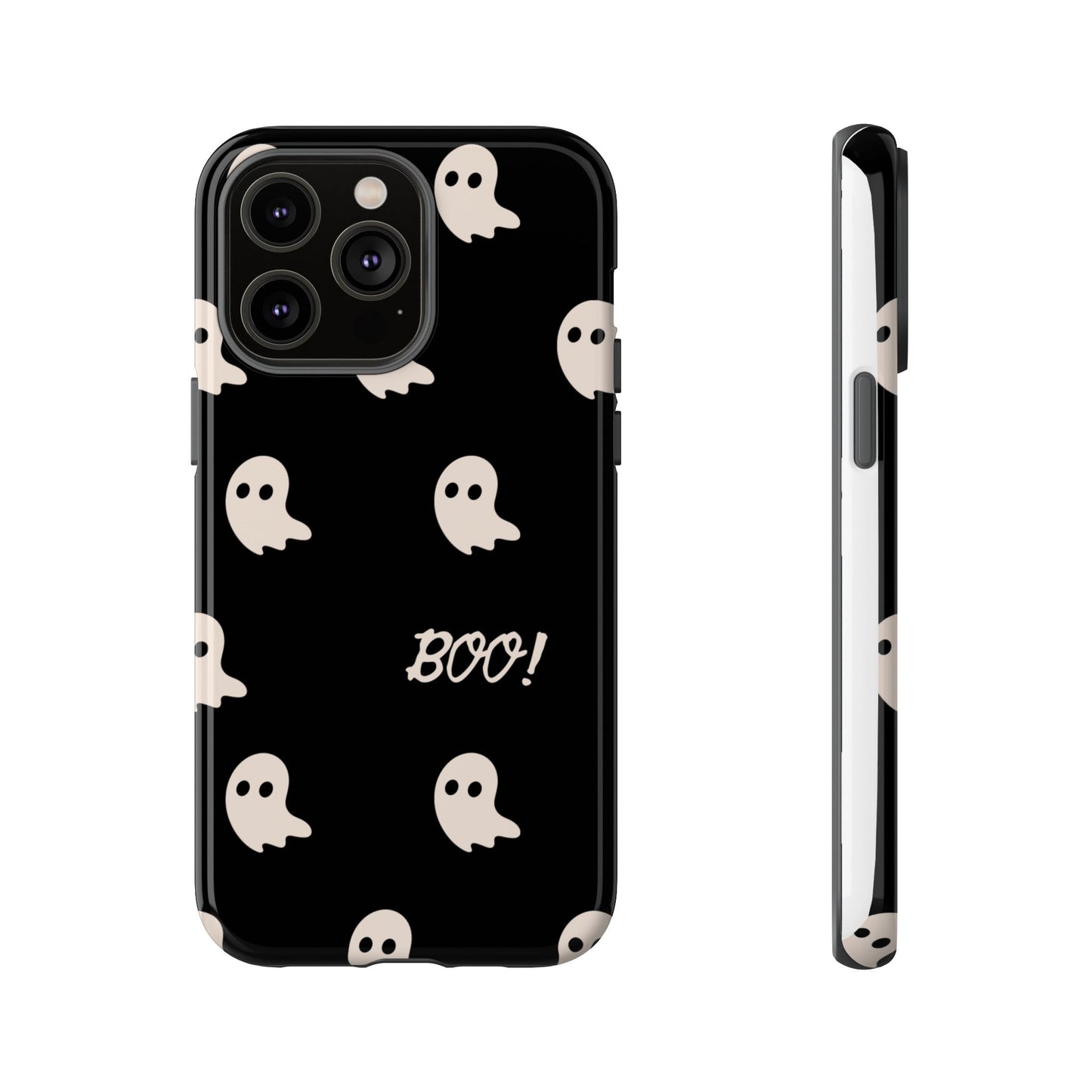 Ghost Pattern Phone Case - Halloween Accessory, Spooky Decor, Gift Idea, Cute Ghosts, Fun Case for All Ages