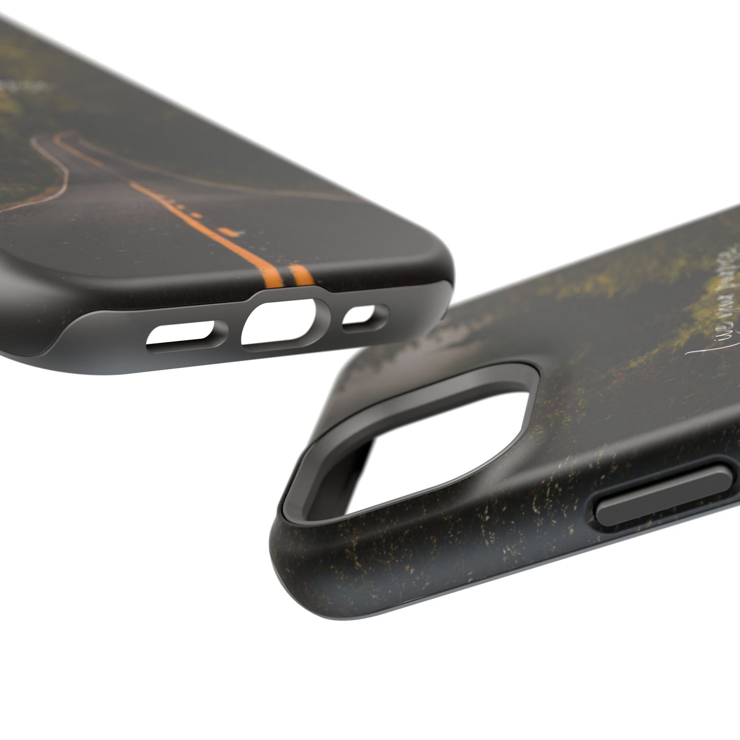 Inspirational Magnetic Tough Case - 'Live Your Purpose' Nature Design for iPhone