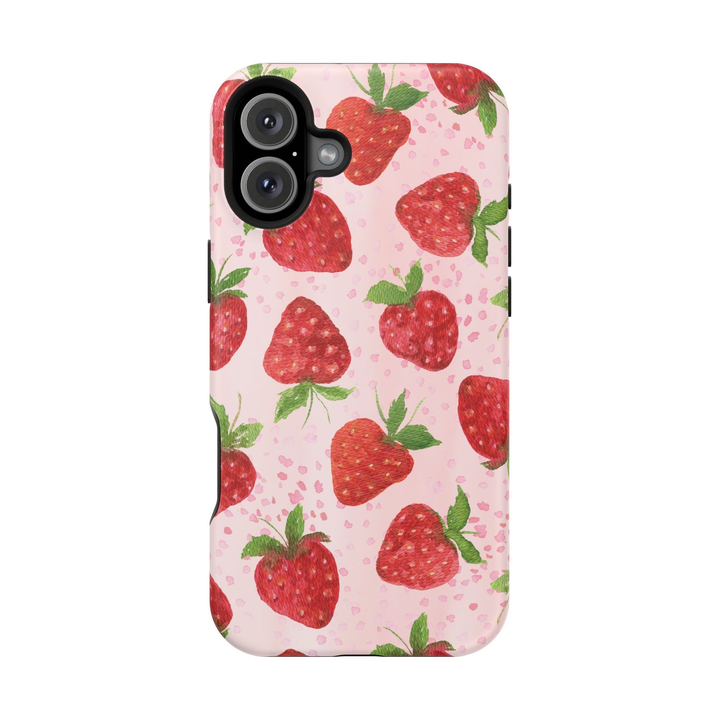 Strawberry Magnetic Phone Case - Durable & Stylish