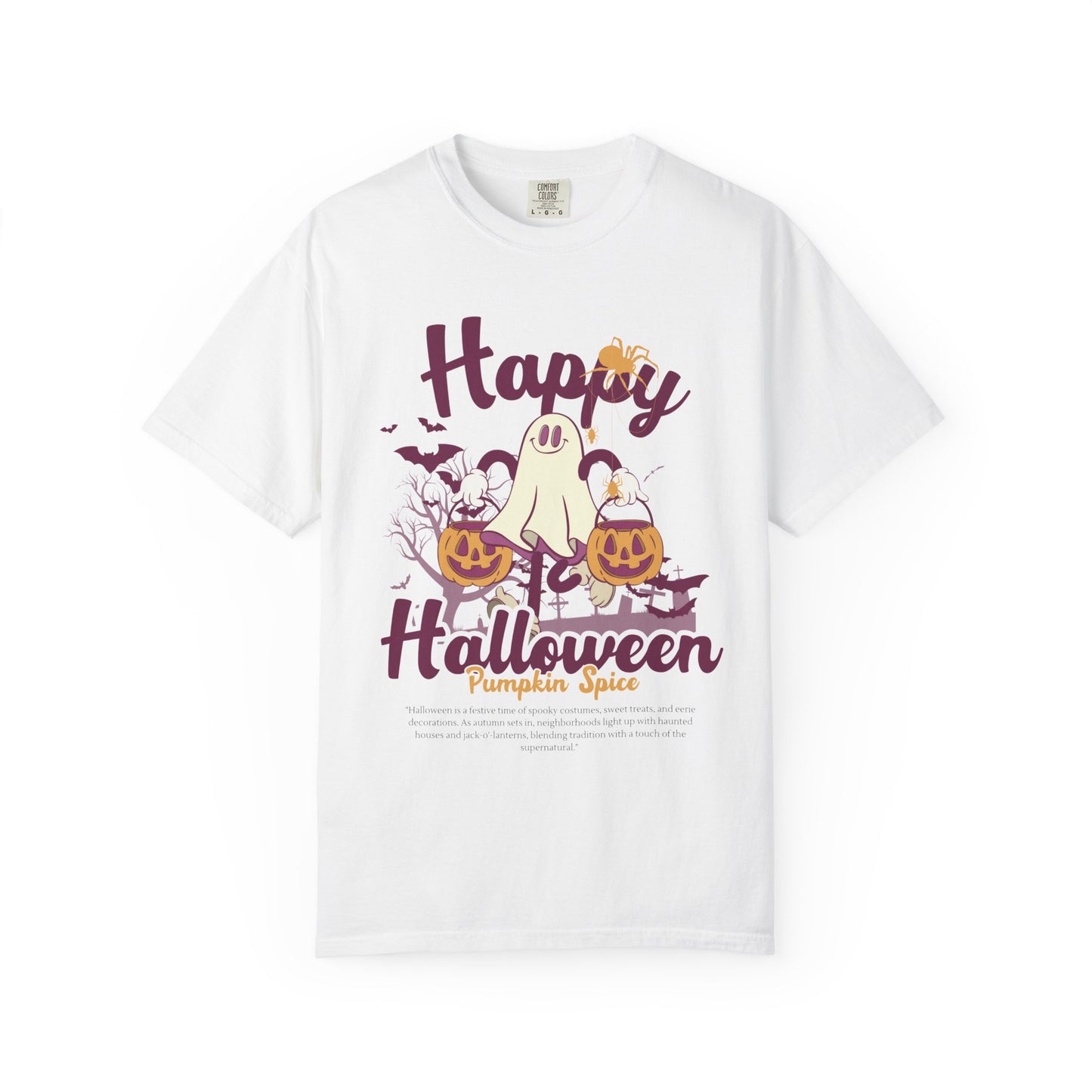 Halloween Themed Unisex T-Shirt, Perfect for Fall Celebrations, Trick-or-Treat, Halloween Party Wear, Cozy Autumn Vibes, Gift Idea