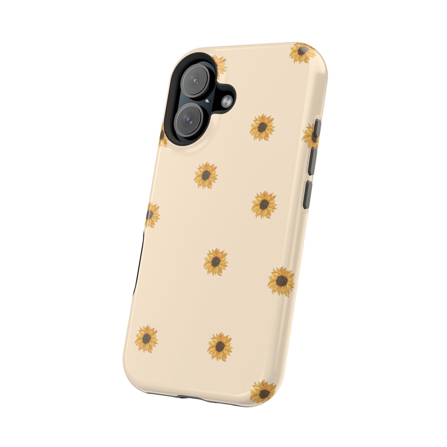 Sunflower Magnetic Tough Cases for Stylish Protection, Floral Phone Cases, Unique Gift for Her, Summer Vibes, Trendy Accessories,