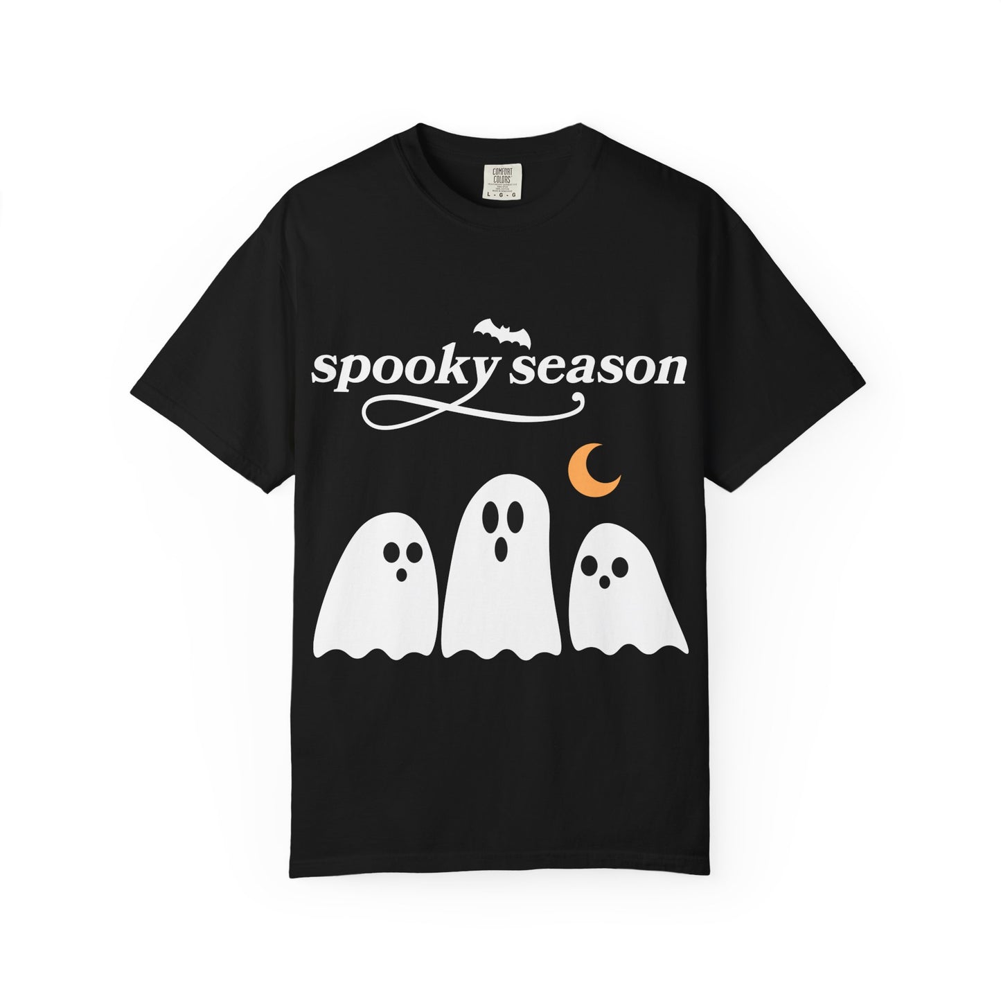 Spooky Season Ghost T-Shirt for Halloween