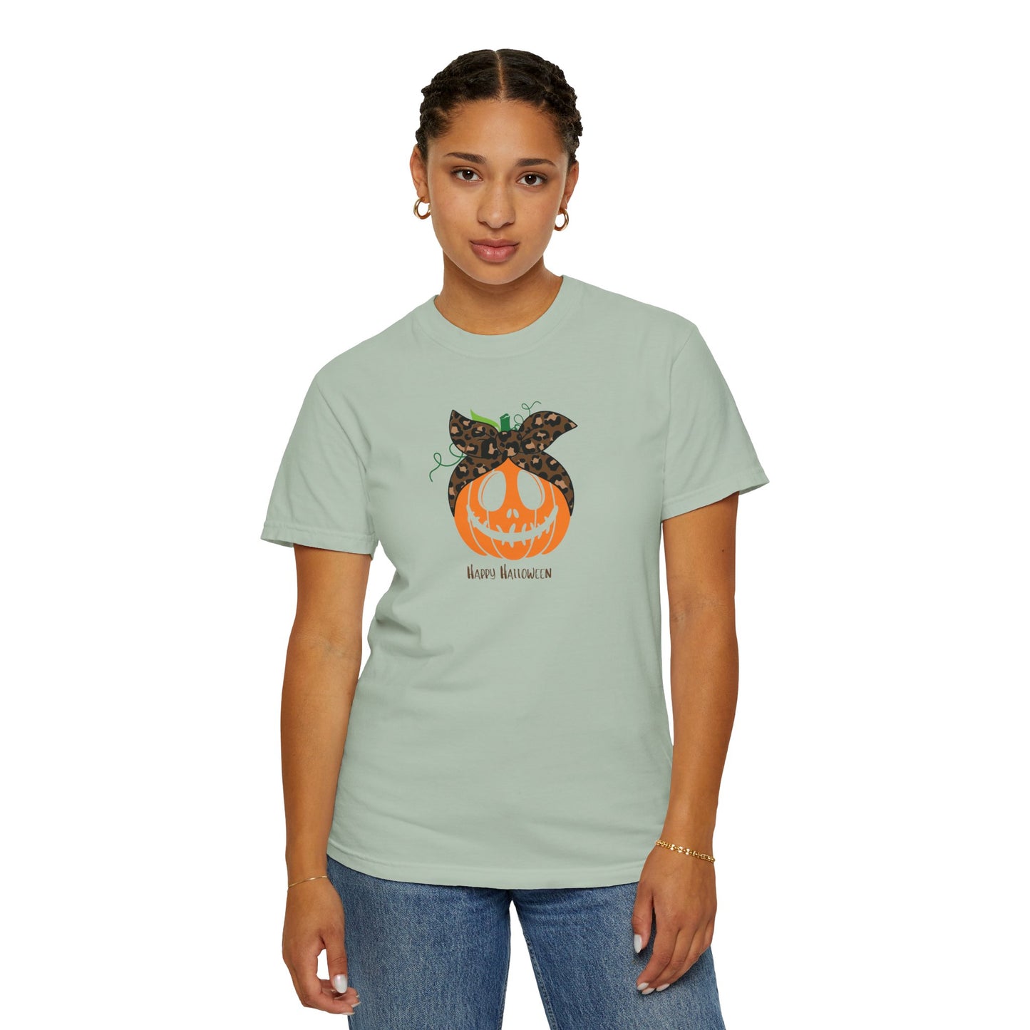 Happy Halloween Pumpkin T-Shirt, Fall Fashion Tee, Unisex Graphic Tee, Casual Halloween Apparel, Spooky Season Shirt, Halloween Gift