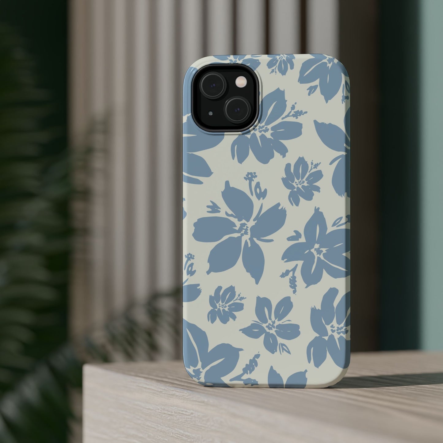 Floral Magnetic Tough Case - Stylish Protection for Your Phone