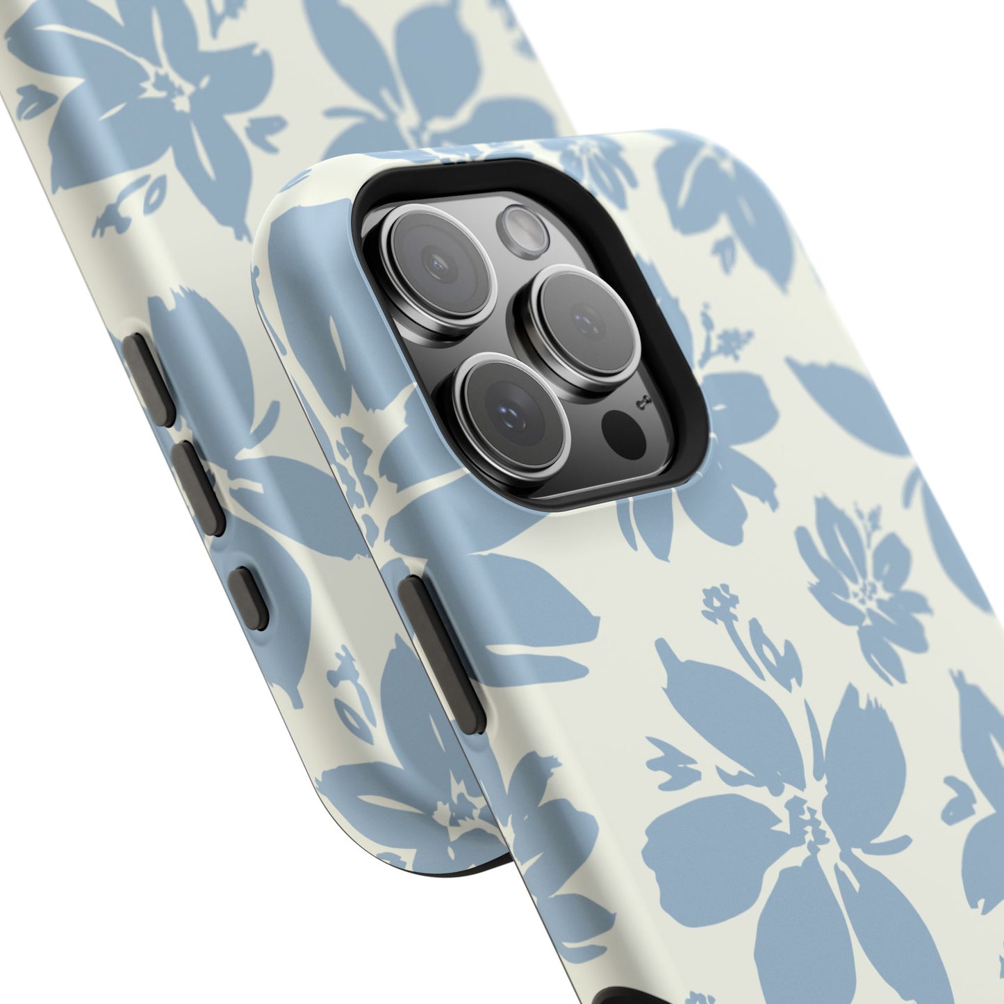 Floral Magnetic Tough Case - Stylish Protection for Your Phone