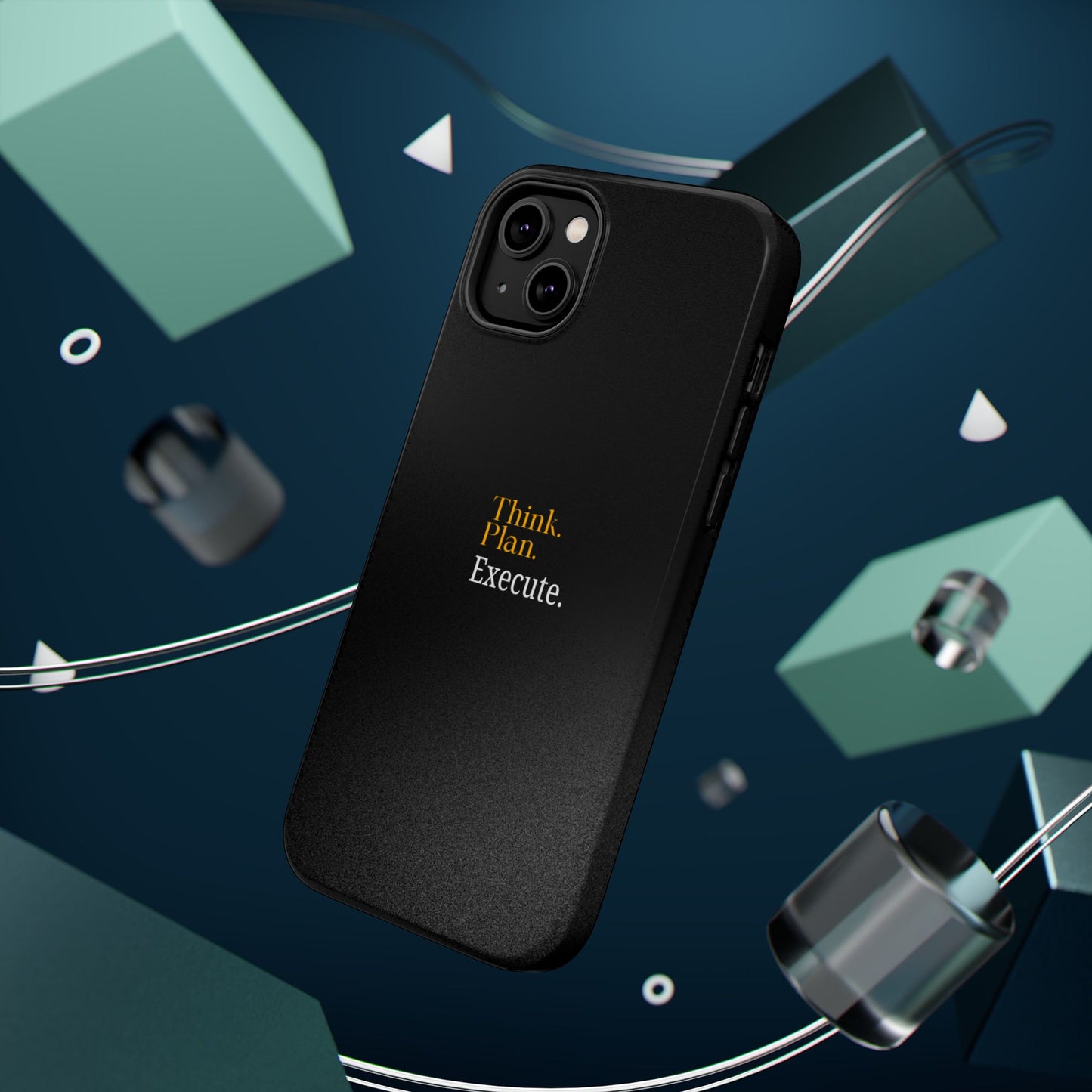 Inspirational Magnetic Tough Case - Think. Plan. Execute.