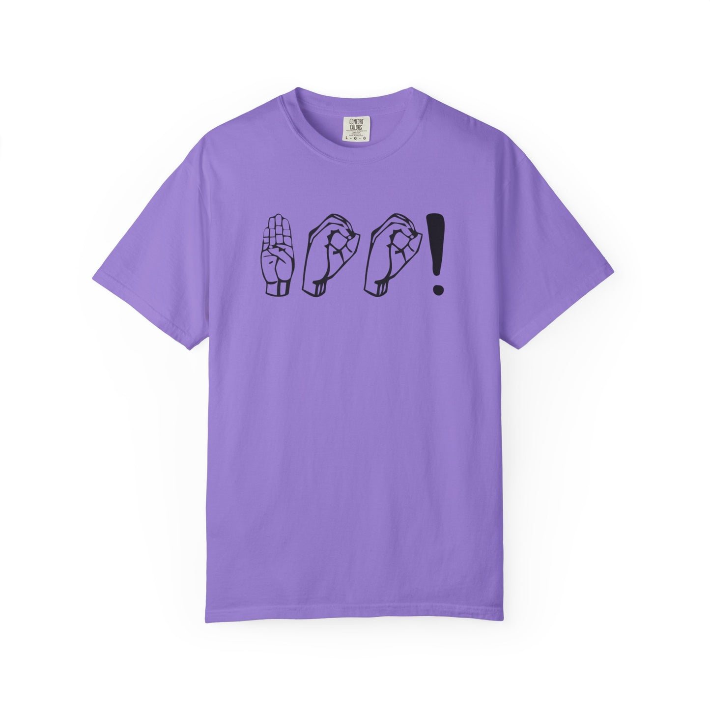 Boo! Unisex Hand Sign T-Shirt, Casual Wear, Gift for Friends, Birthday Gift, Cool Outfit, Fun Graphic Tee