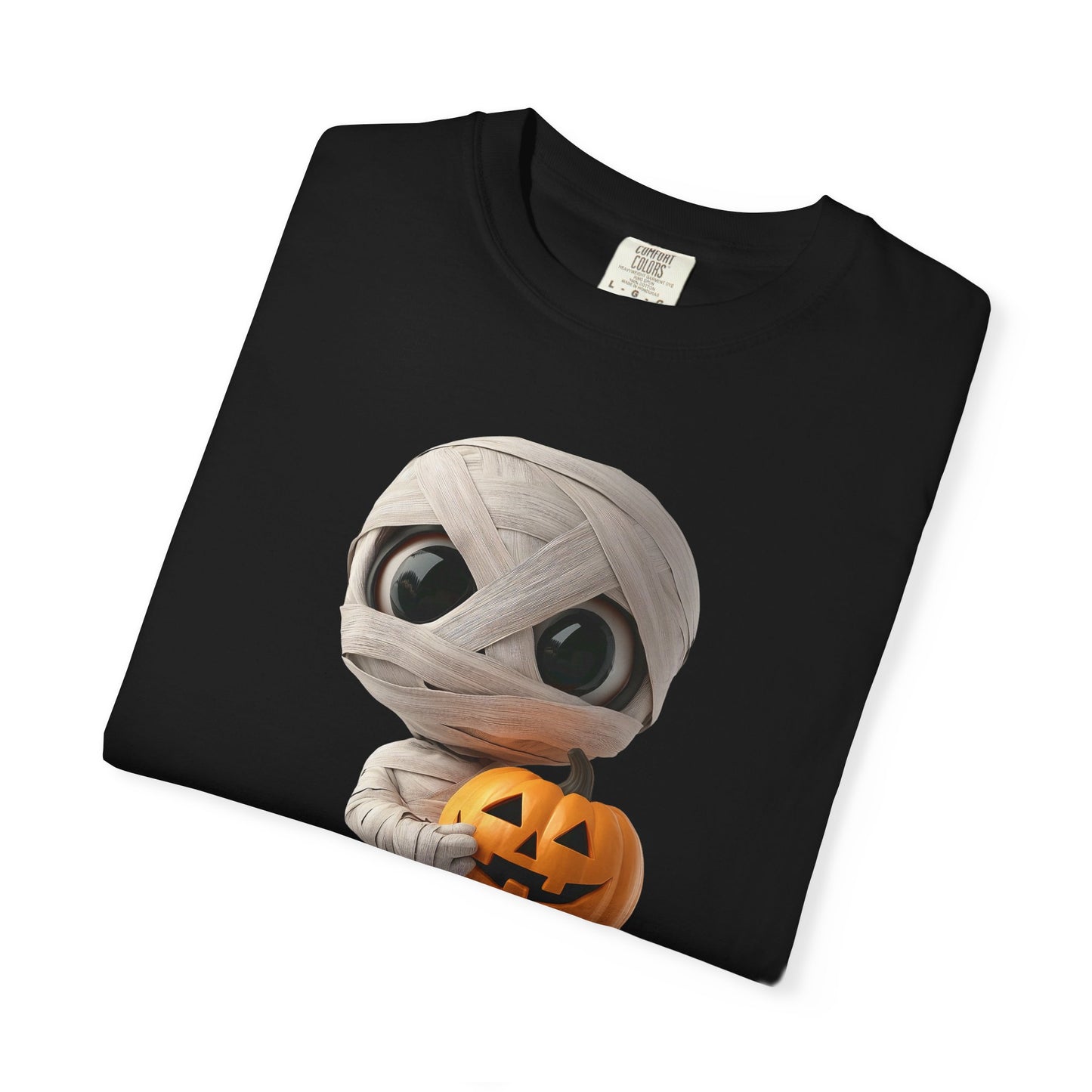 Halloween Mummy Pumpkin T-Shirt, Unisex Graphic Tee, Spooky Season Apparel, Halloween Costume Top, Fall Festival Shirt