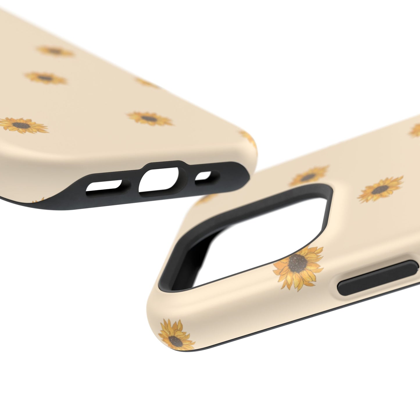 Sunflower Magnetic Tough Cases for Stylish Protection, Floral Phone Cases, Unique Gift for Her, Summer Vibes, Trendy Accessories,