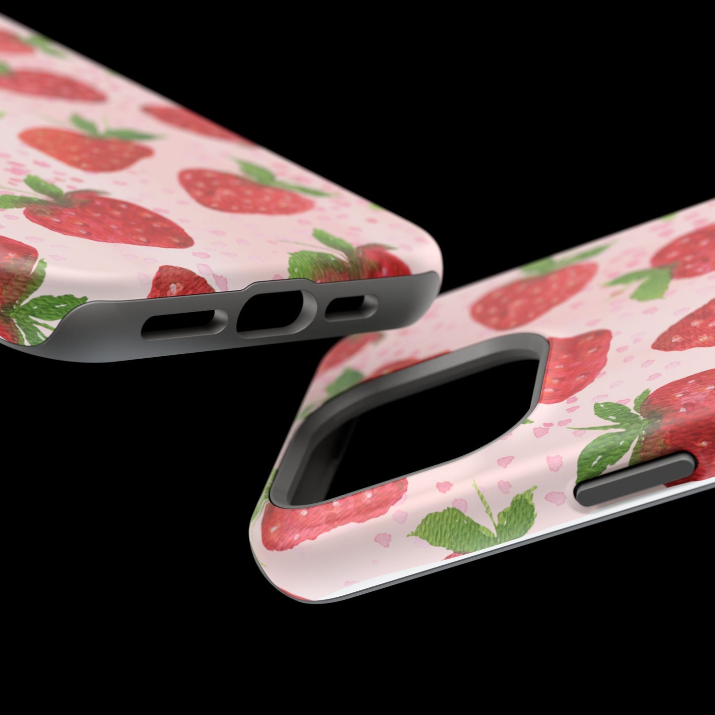 Strawberry Magnetic Phone Case - Durable & Stylish