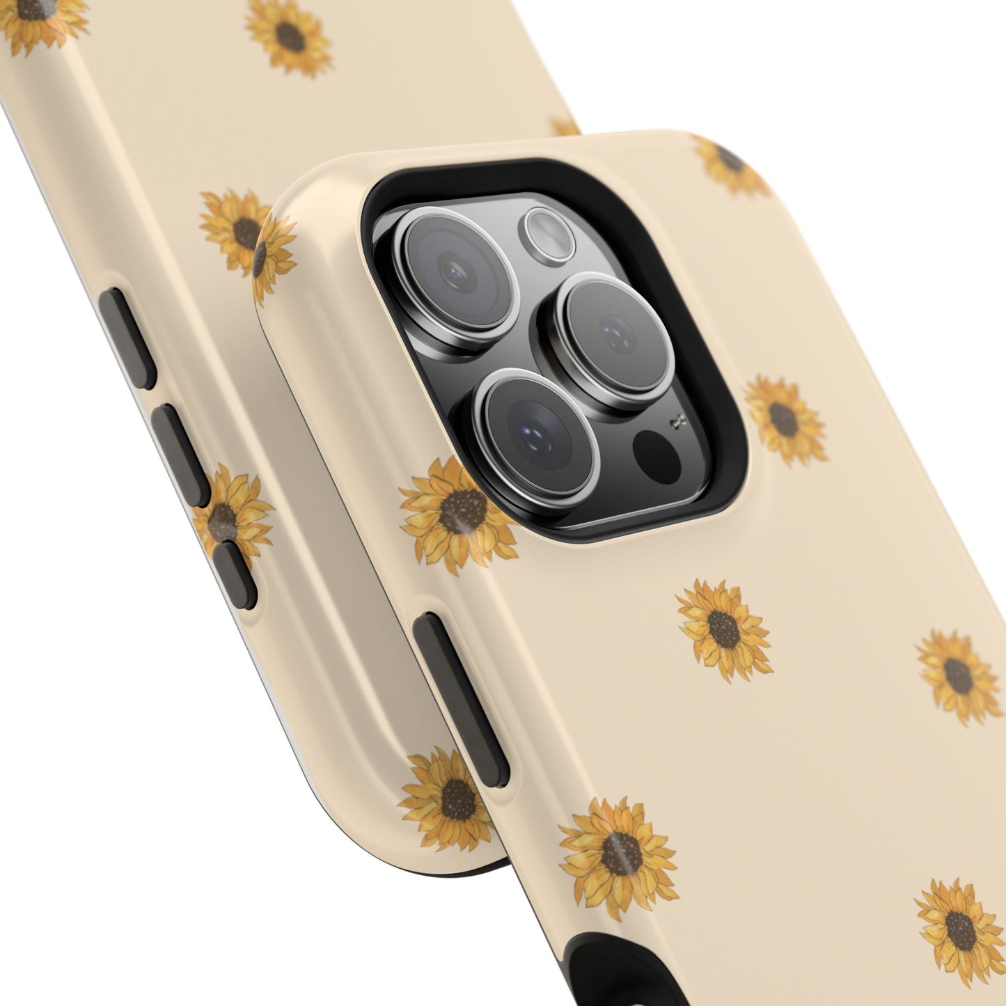 Sunflower Magnetic Tough Cases for Stylish Protection, Floral Phone Cases, Unique Gift for Her, Summer Vibes, Trendy Accessories,