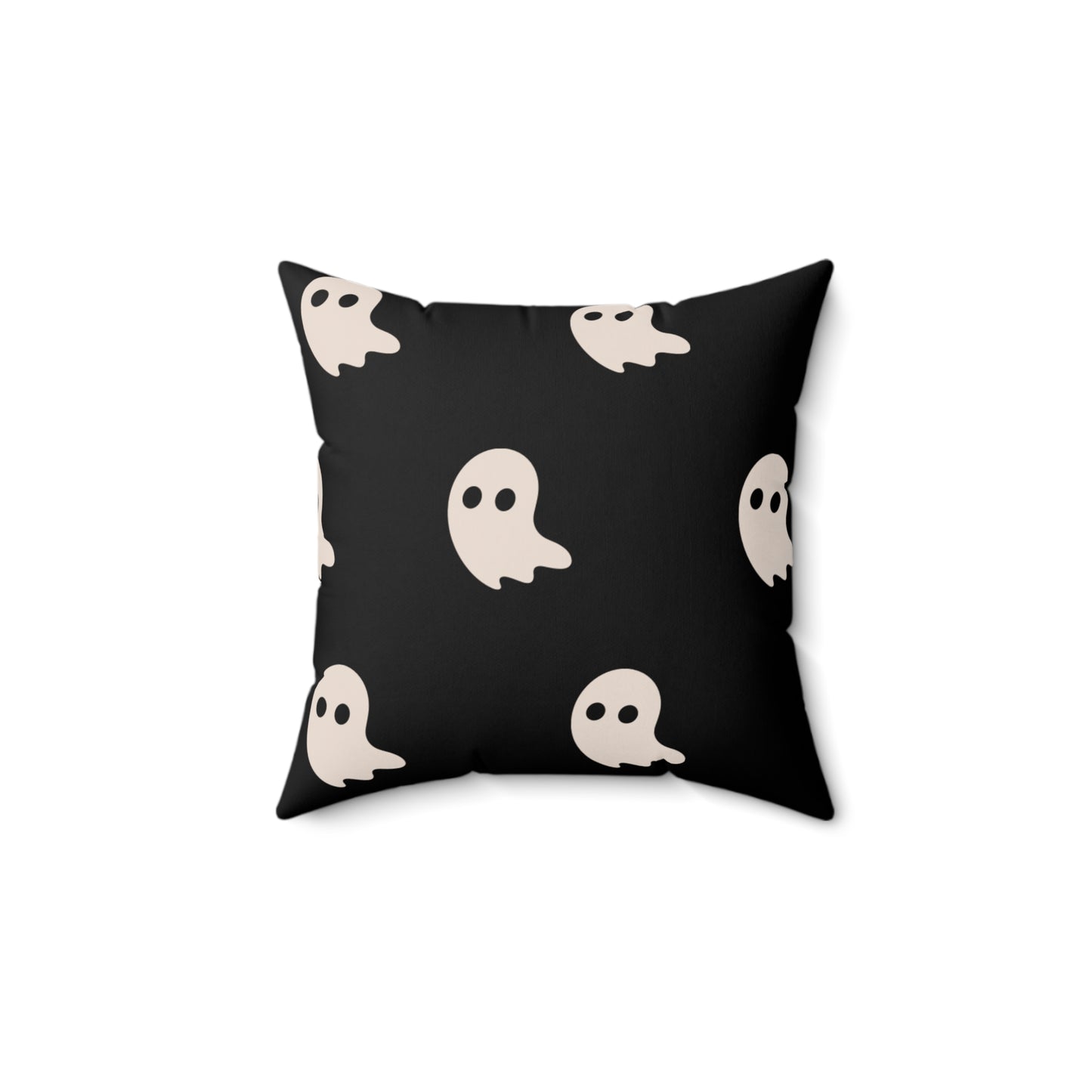 Whimsical Ghost Pillow, Halloween Home Decor, Spooky Throw Cushion, Decorative Pillow, Fall Accent Pillow
