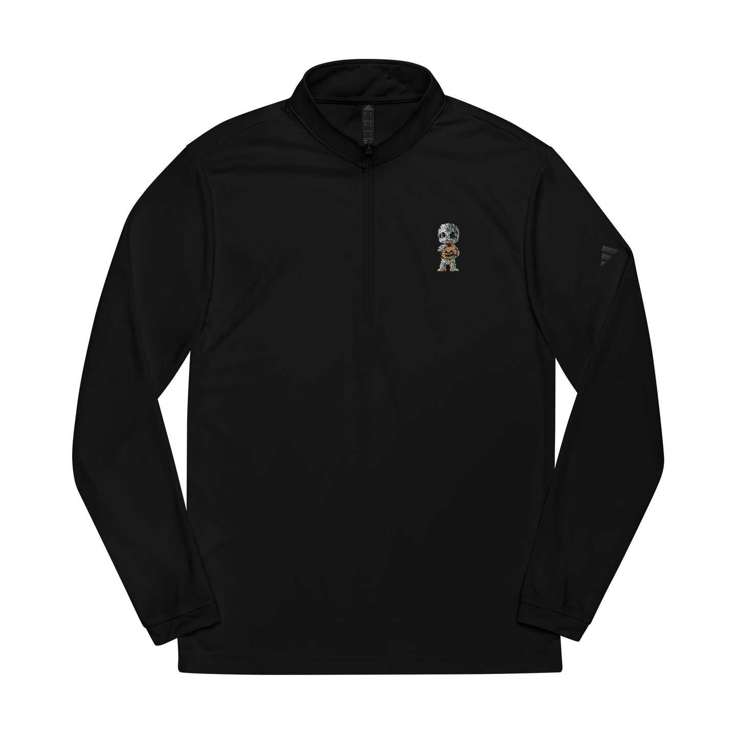 Adidas® Quarter-Zip Pullover, Stylish Athletic Outerwear, Ideal for Sports, Casual Wear, All Seasons