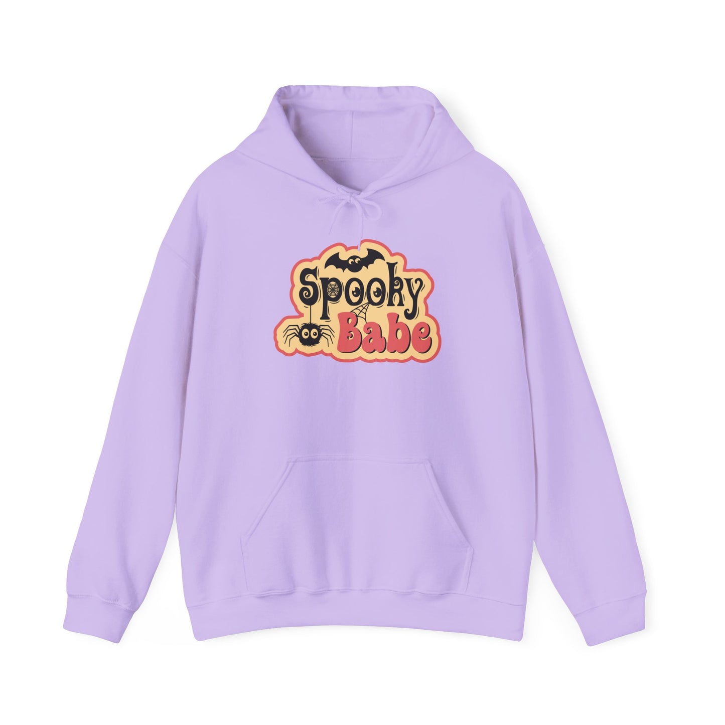 Spooky Babe Hoodie - Perfect for Halloween, Unisex Sweatshirt, Cozy Fall Wear, October Festivities, Cute Ghost Design