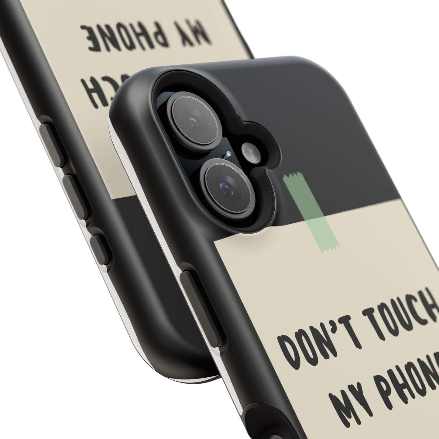 Funny Phone Case - Don't Touch My Phone Magnetic Tough Case