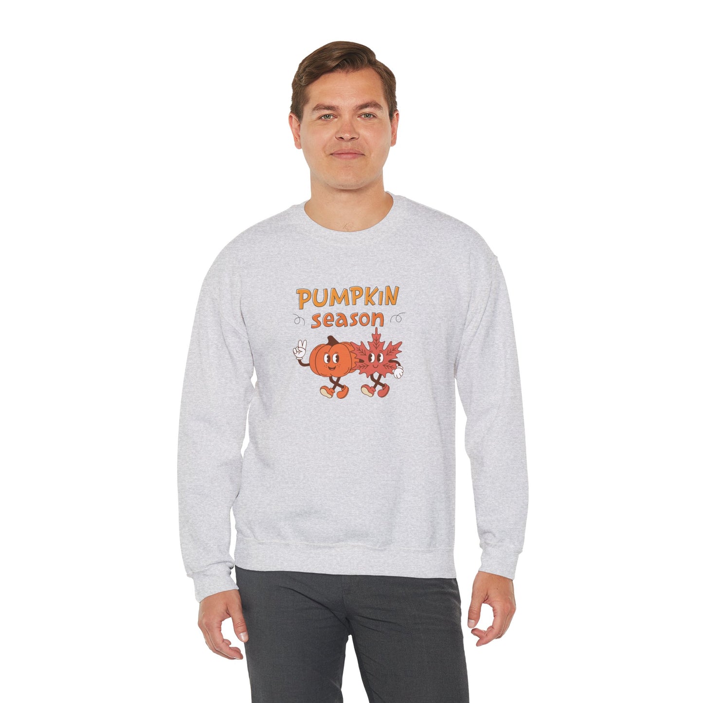 Pumpkin Season Crewneck Sweatshirt | Cozy Fall Apparel, Halloween Gift, Unisex Pullover, Autumn Vibes, Pumpkin Lover