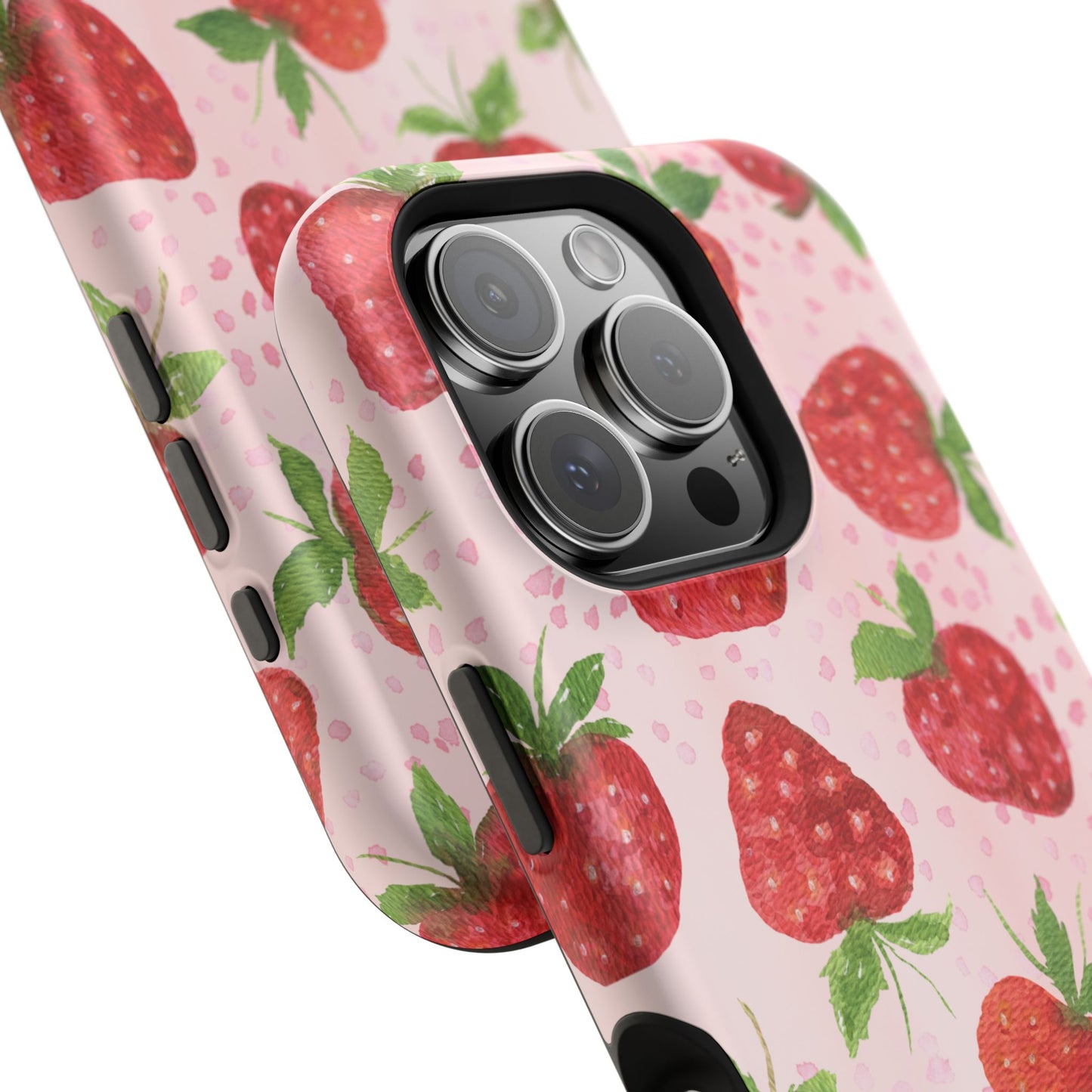 Strawberry Magnetic Phone Case - Durable & Stylish